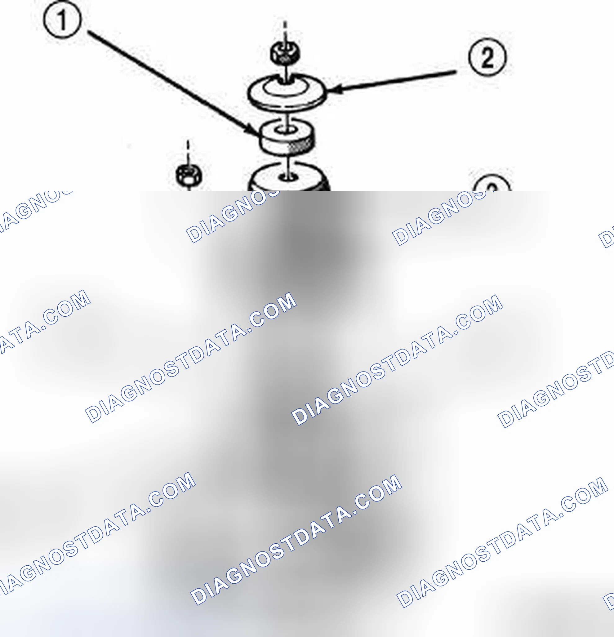 Scheme 116: DIAGNOSIS AND TESTING - SHOCK ABSORBER