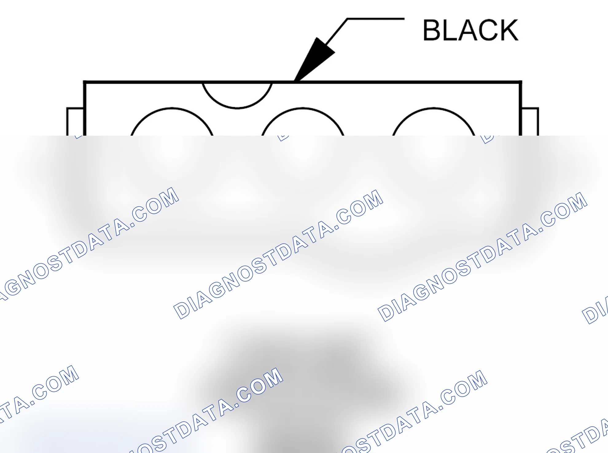 Scheme 113: Coolant Circulation Valve Connector End View