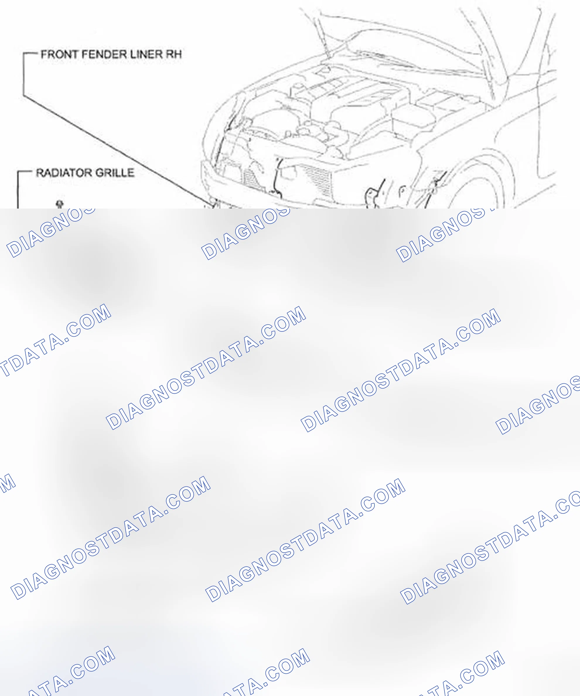 Scheme 144: Identifying Headlight Assembly Components (1 Of 2)