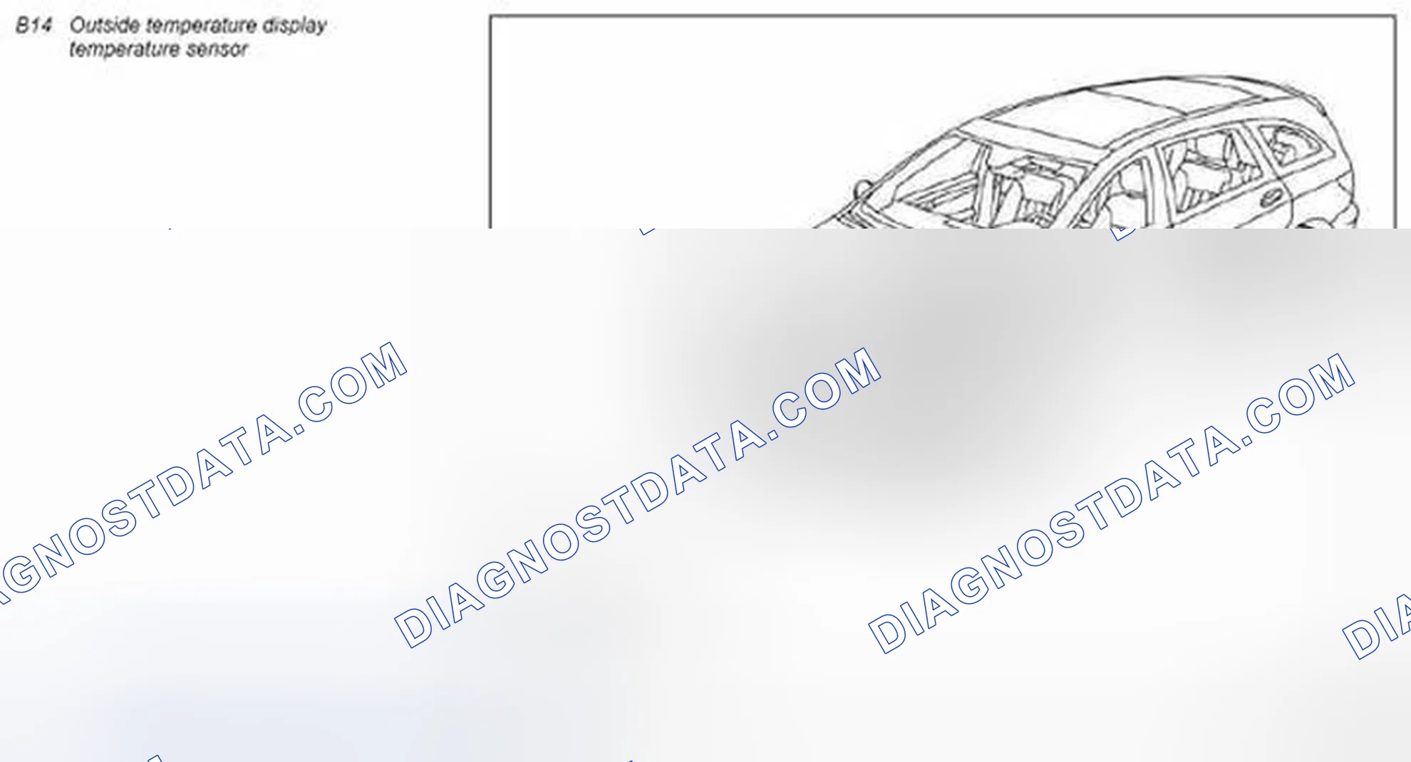 Scheme 191: Outside temperature display temperature sensor, component description - GF83.57-P-4002RT