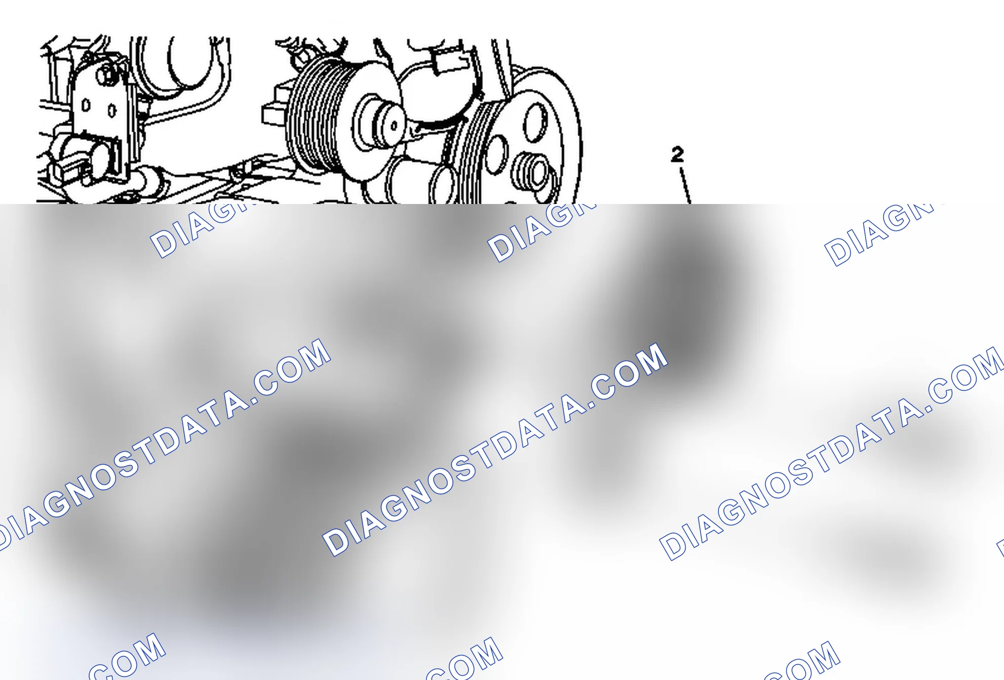 Scheme 12: Drive Belt Tensioner Replacement - Accessory