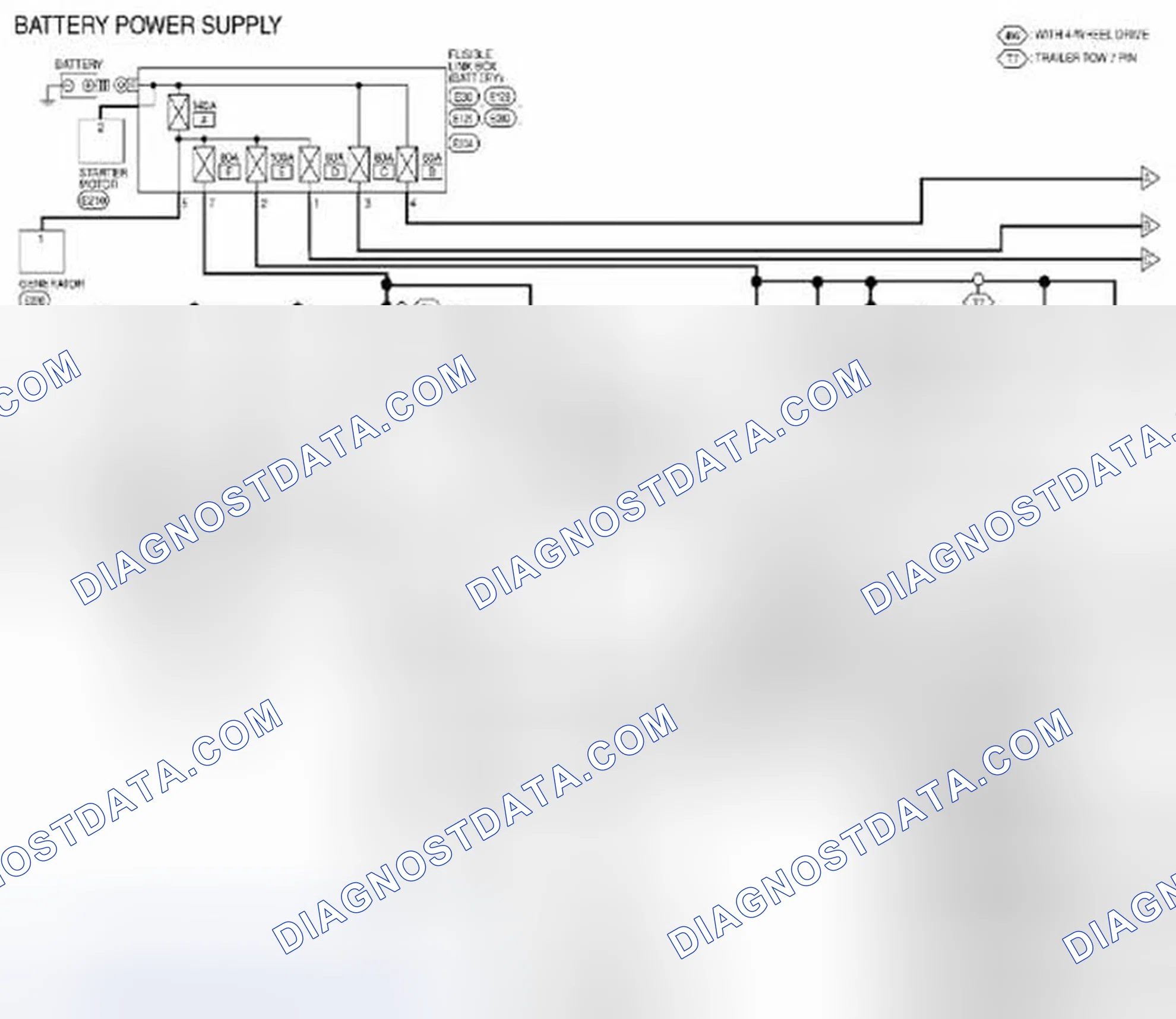 Scheme 39: Battery Power Supply: Wiring Diagram