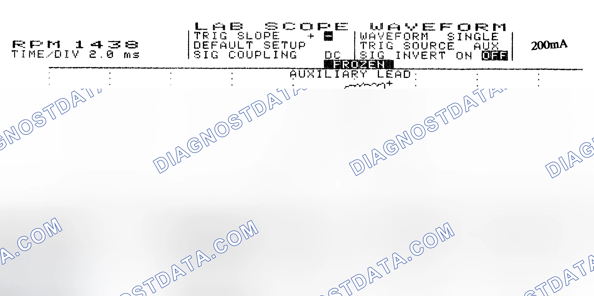 Scheme 15: Single Injector w/Normal Current Flow - Current Pattern