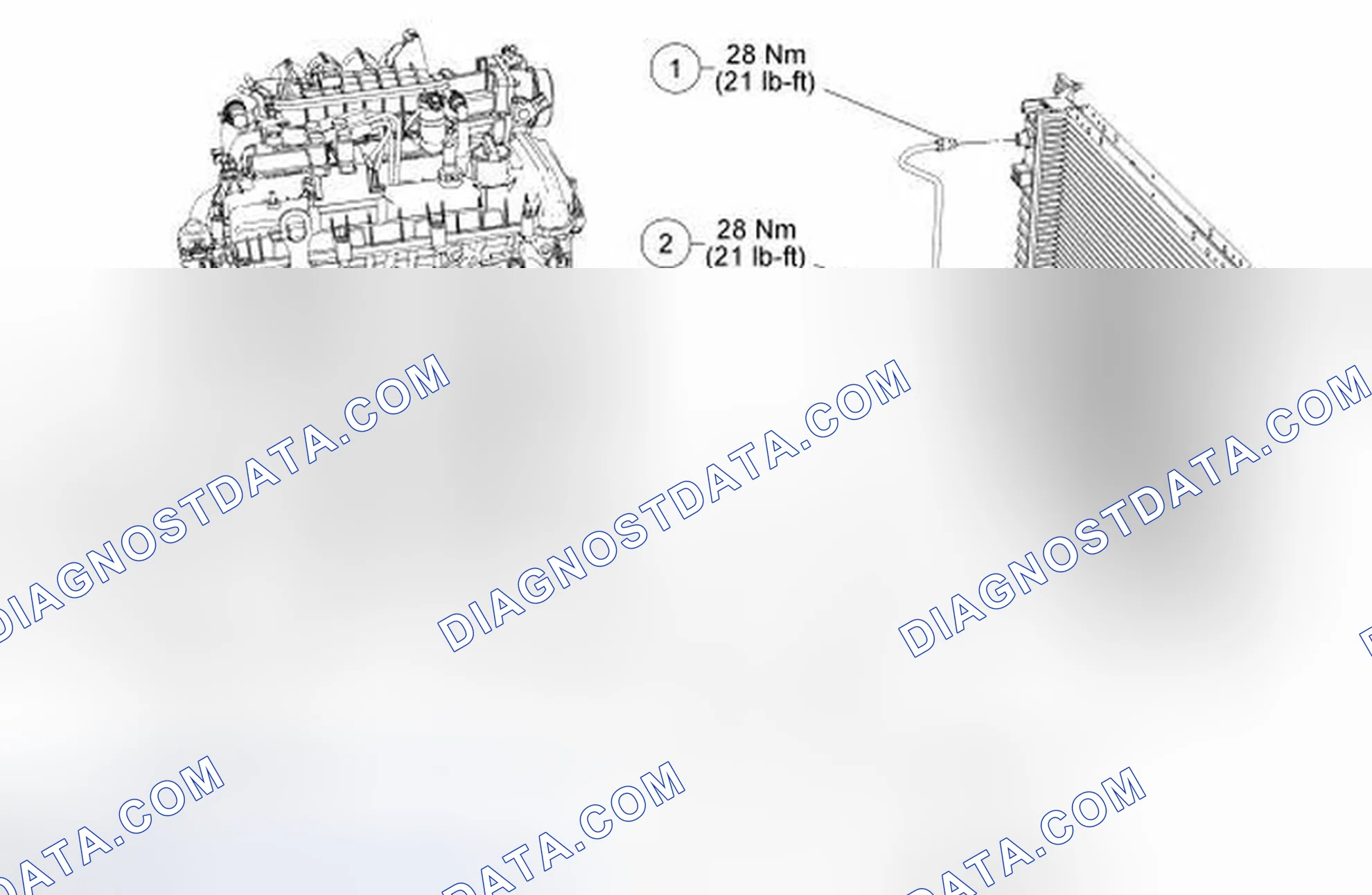 Scheme 30: Transmission Fluid Cooler Tubes - 2.3L