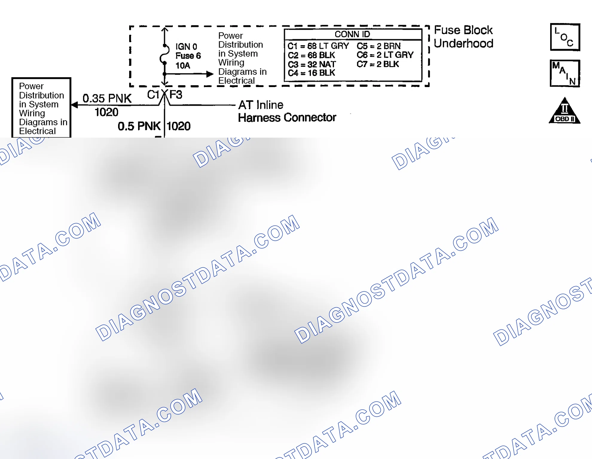 Scheme 746: DTC P1860: Open Or Short In TCC PWM Solenoid Valve Circuit Or TCC PWM Solenoid Valve