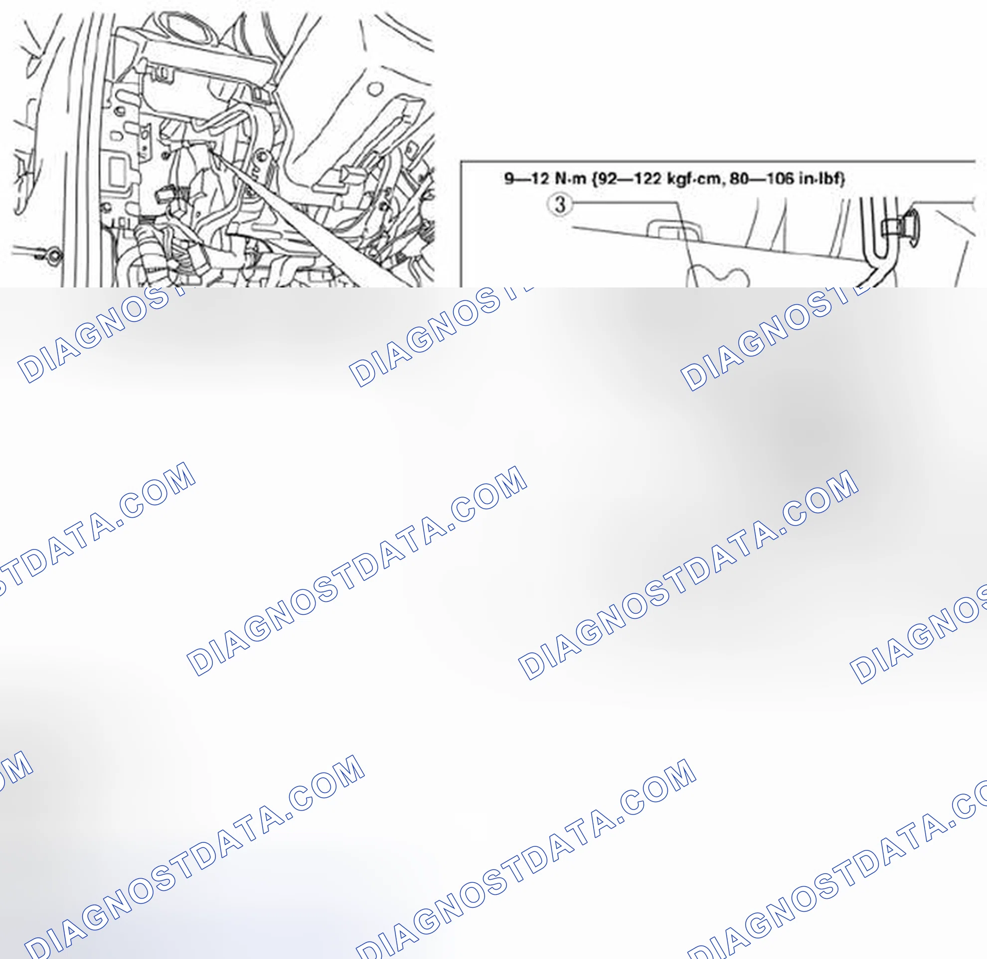 Scheme 172: KEYLESS RECEIVER REMOVAL/INSTALLATION