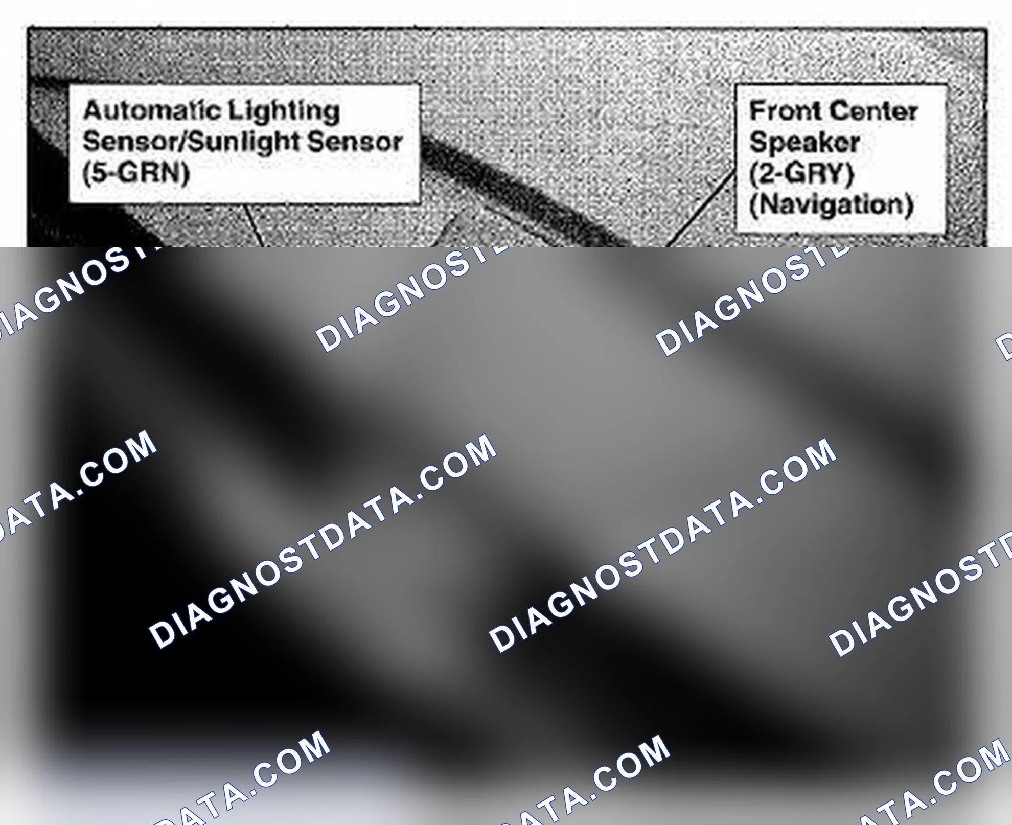 Scheme 447: Middle Of Dash Component Location (Photo 60)