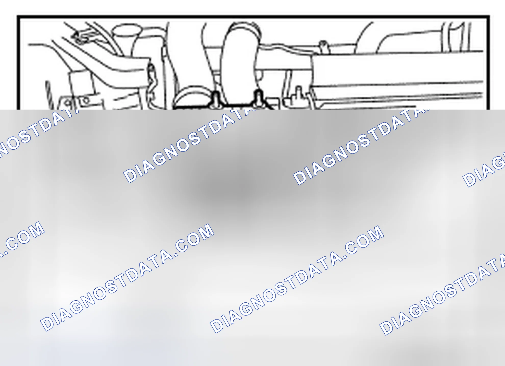 Scheme 217: Charge air cooler, Air inlet hose 2 and Air inlet tube 2