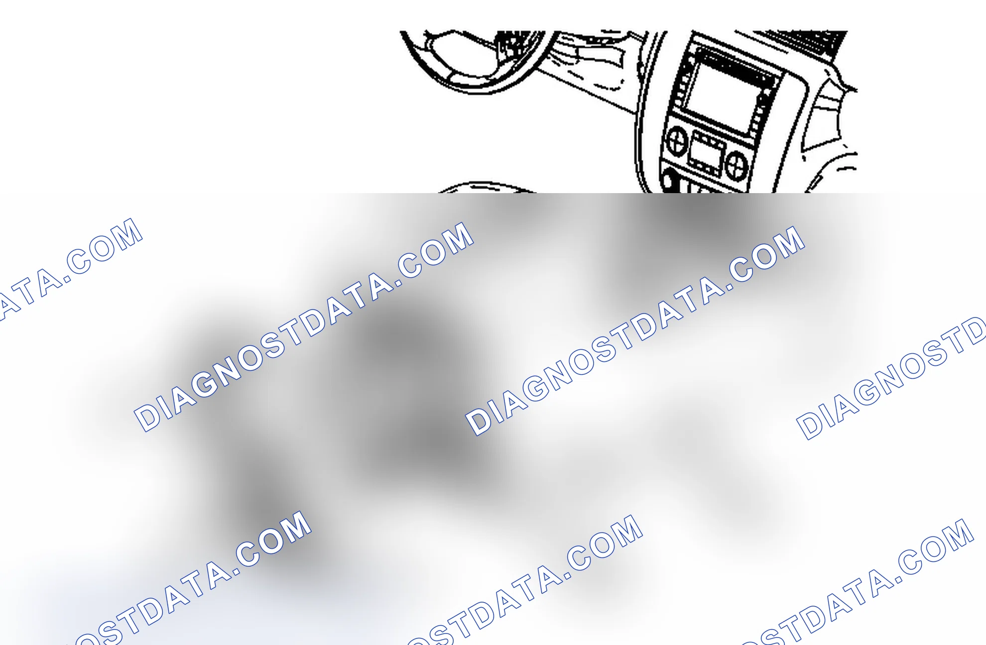 Scheme 174: Console Rear Trim Plate Replacement