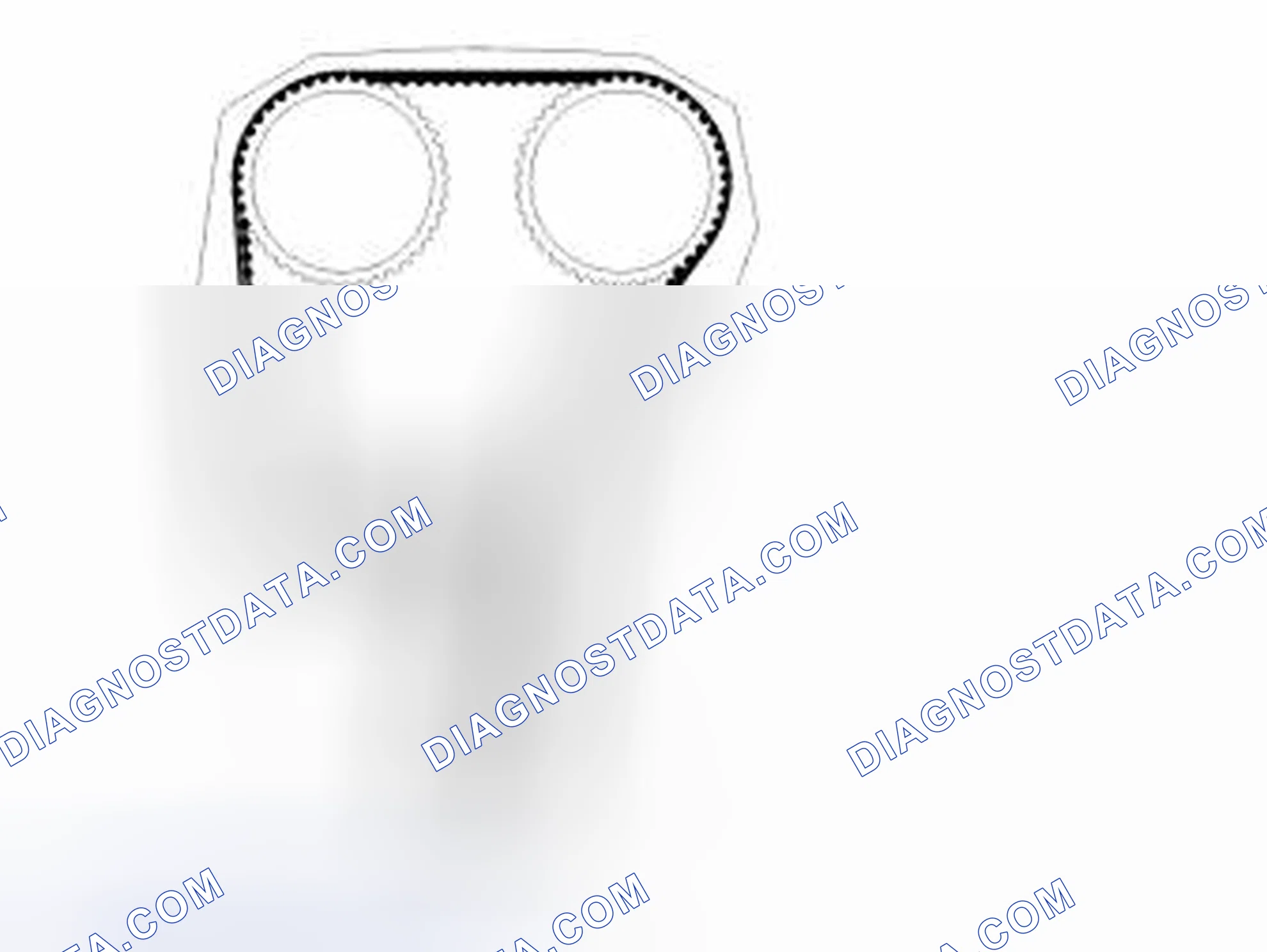 Scheme 510: Install the timing belt (continued)