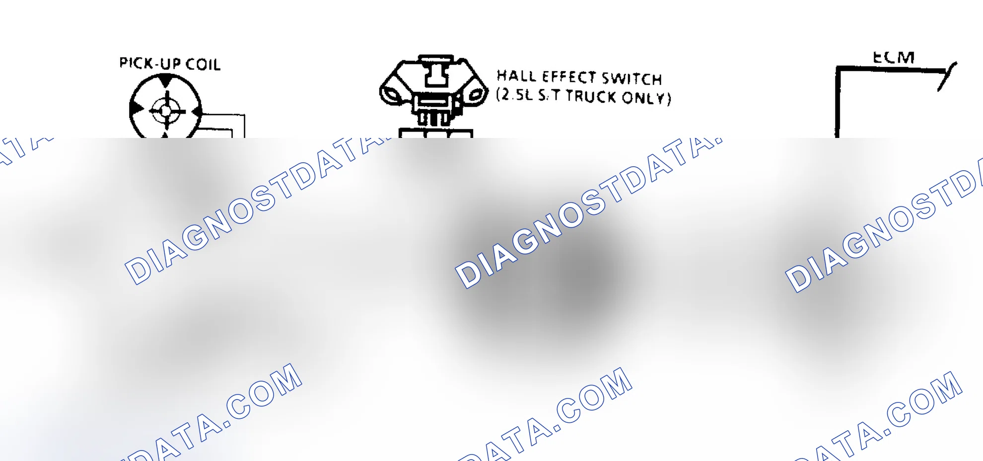 Scheme 132: Ignition System Check (Remote Coil) Schematic (2.5L "S/T" Series)
