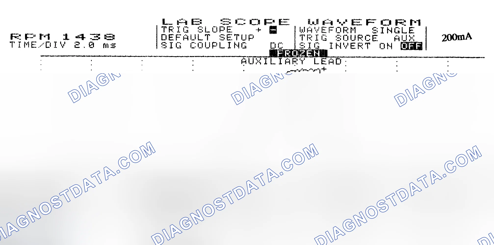 Scheme 15: Single Injector w/Normal Current Flow - Current Pattern