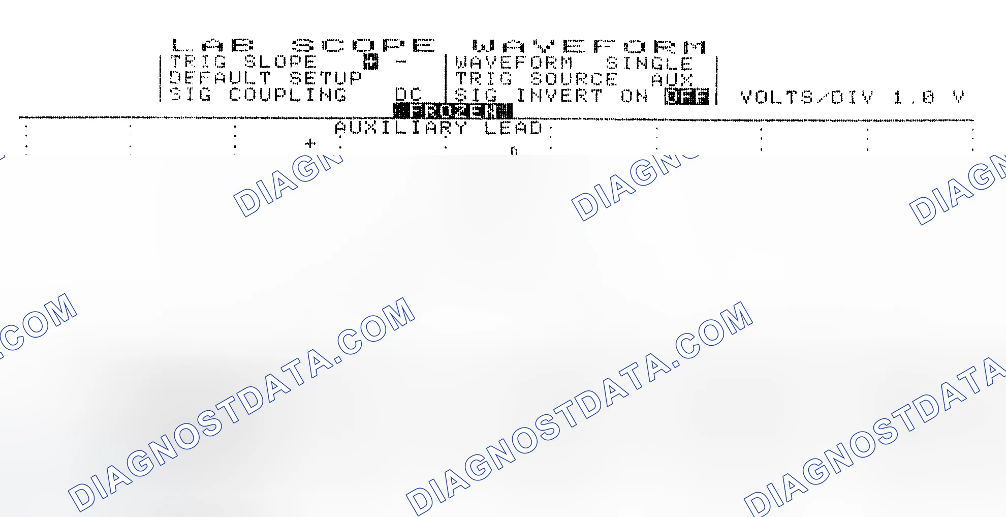 Scheme 19: Single Injector w/Excessive Current Flow - Current Pattern