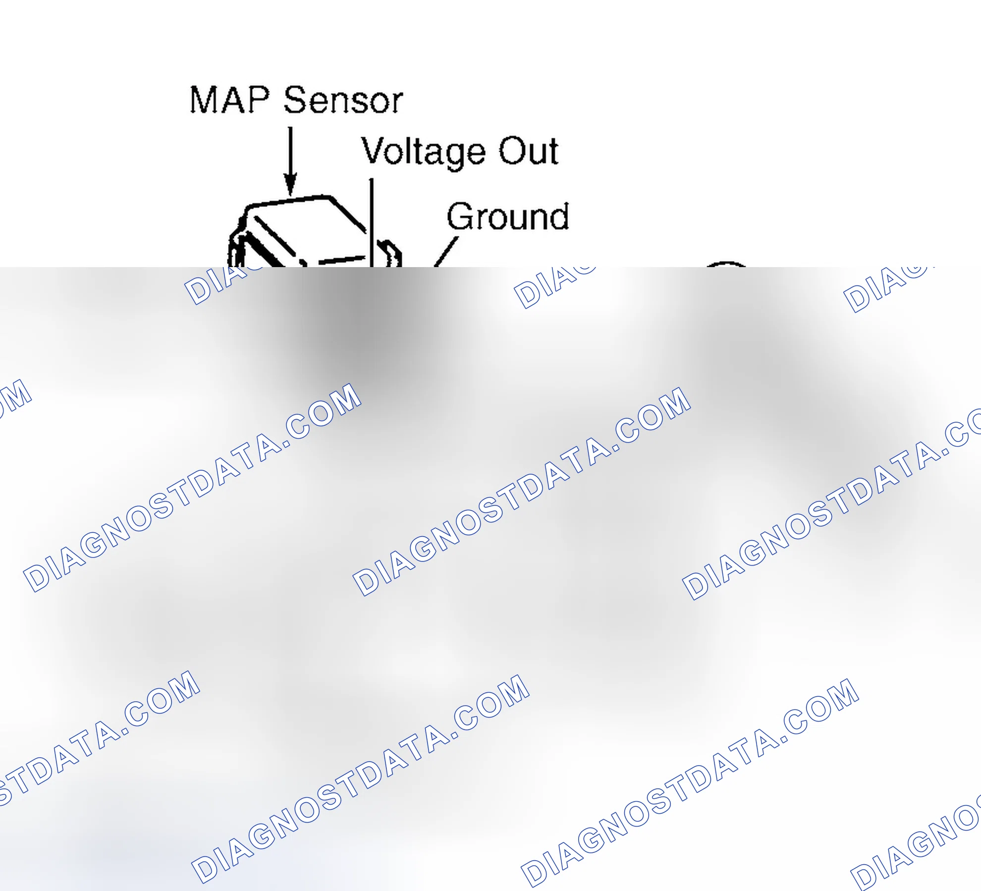 Scheme 16: DTC P0107: MANIFOLD ABSOLUTE PRESSURE (MAP) SENSOR CIRCUIT LOW INPUT