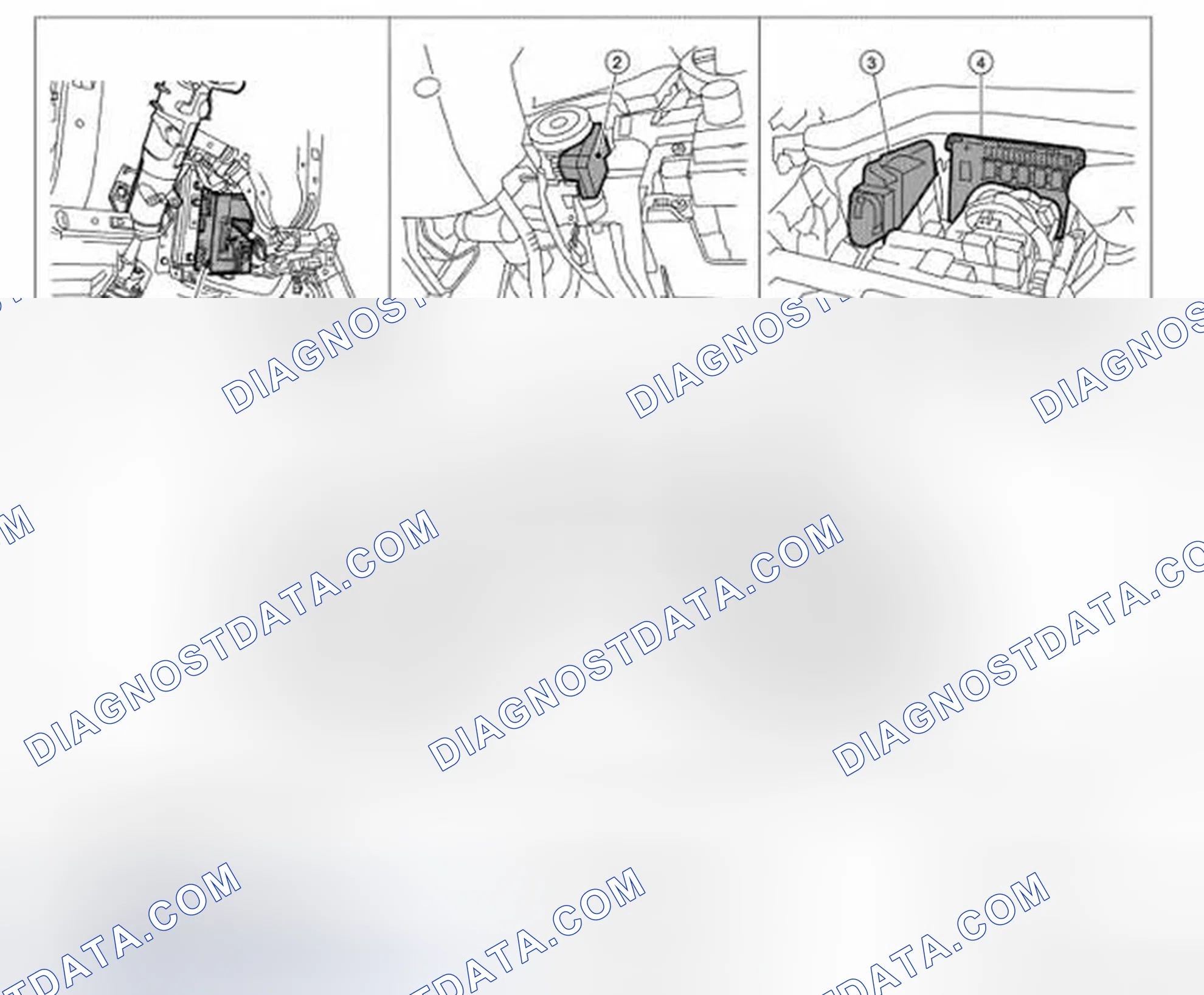 Scheme 25: Component Parts Location