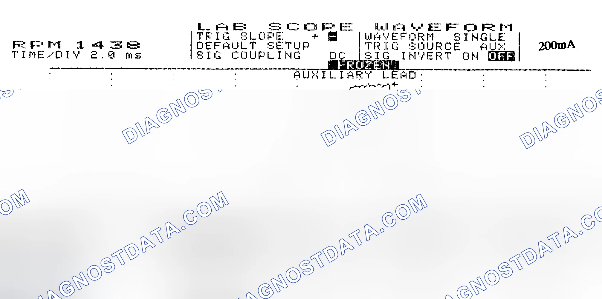 Scheme 15: Single Injector w/Normal Current Flow - Current Pattern