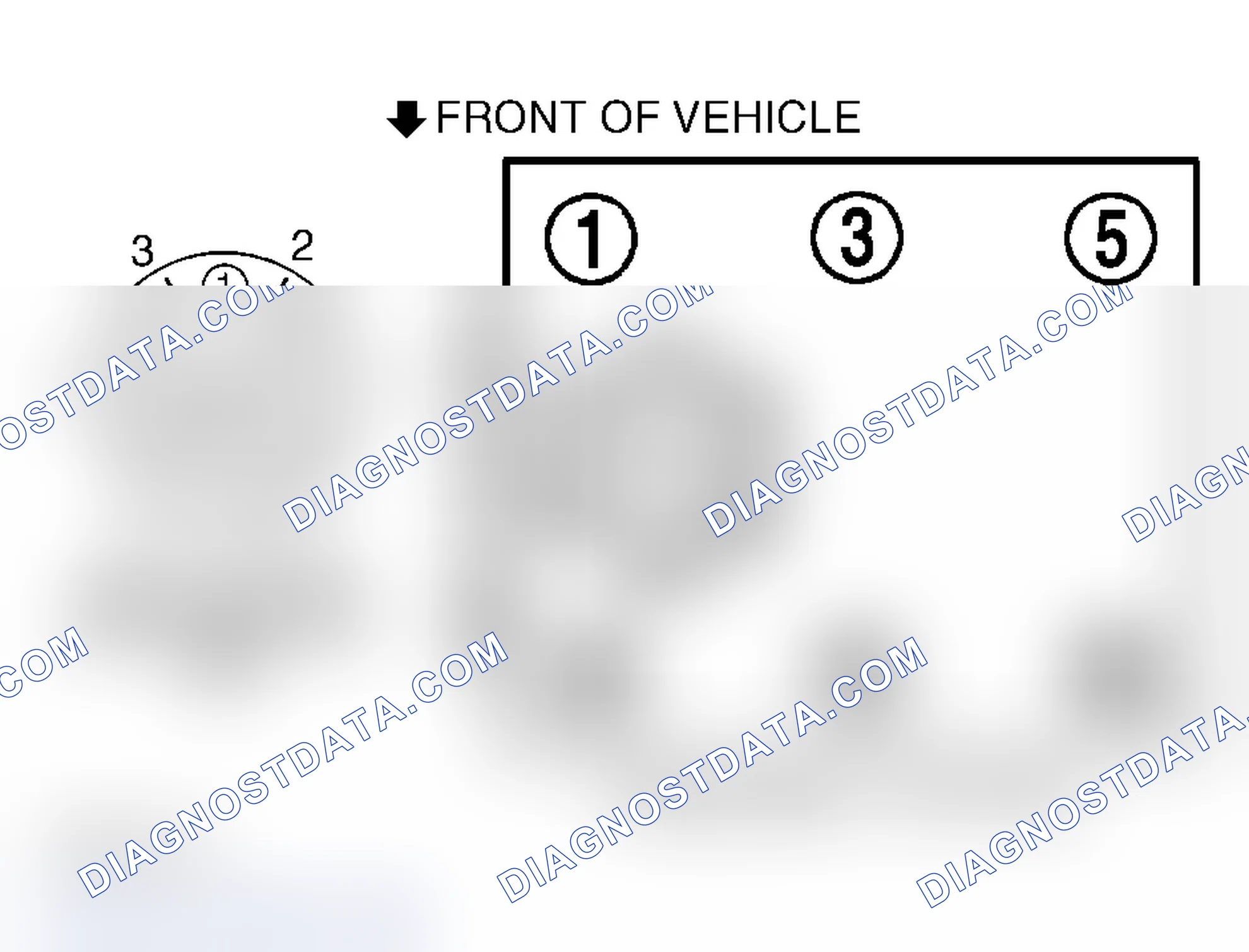 Scheme 3: Firing Order & Distributor Rotation 3.0L V6 (Caravan & Voyager)