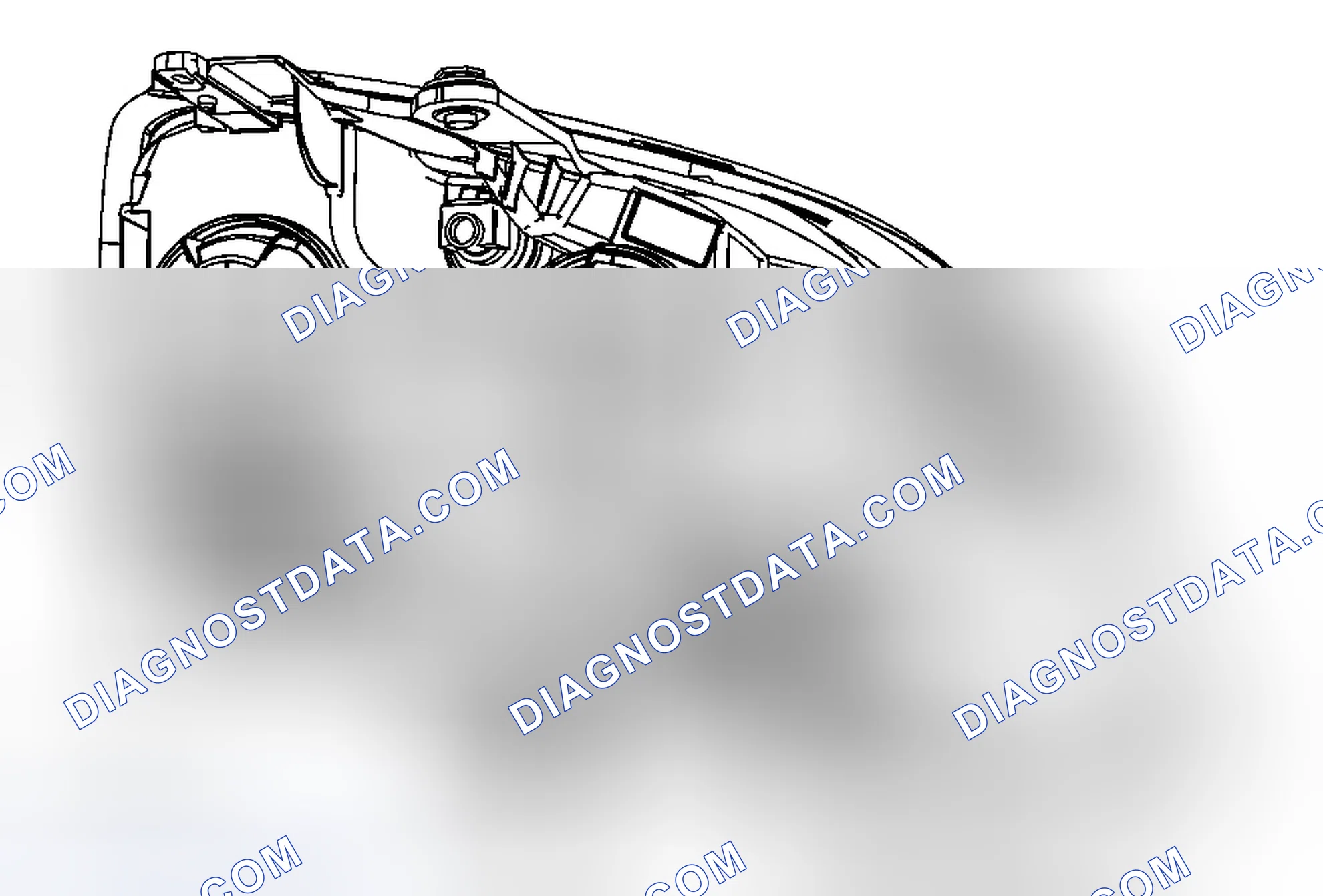 Scheme 90: Front Side Marker Lamp Bulb Replacement (Acadia)