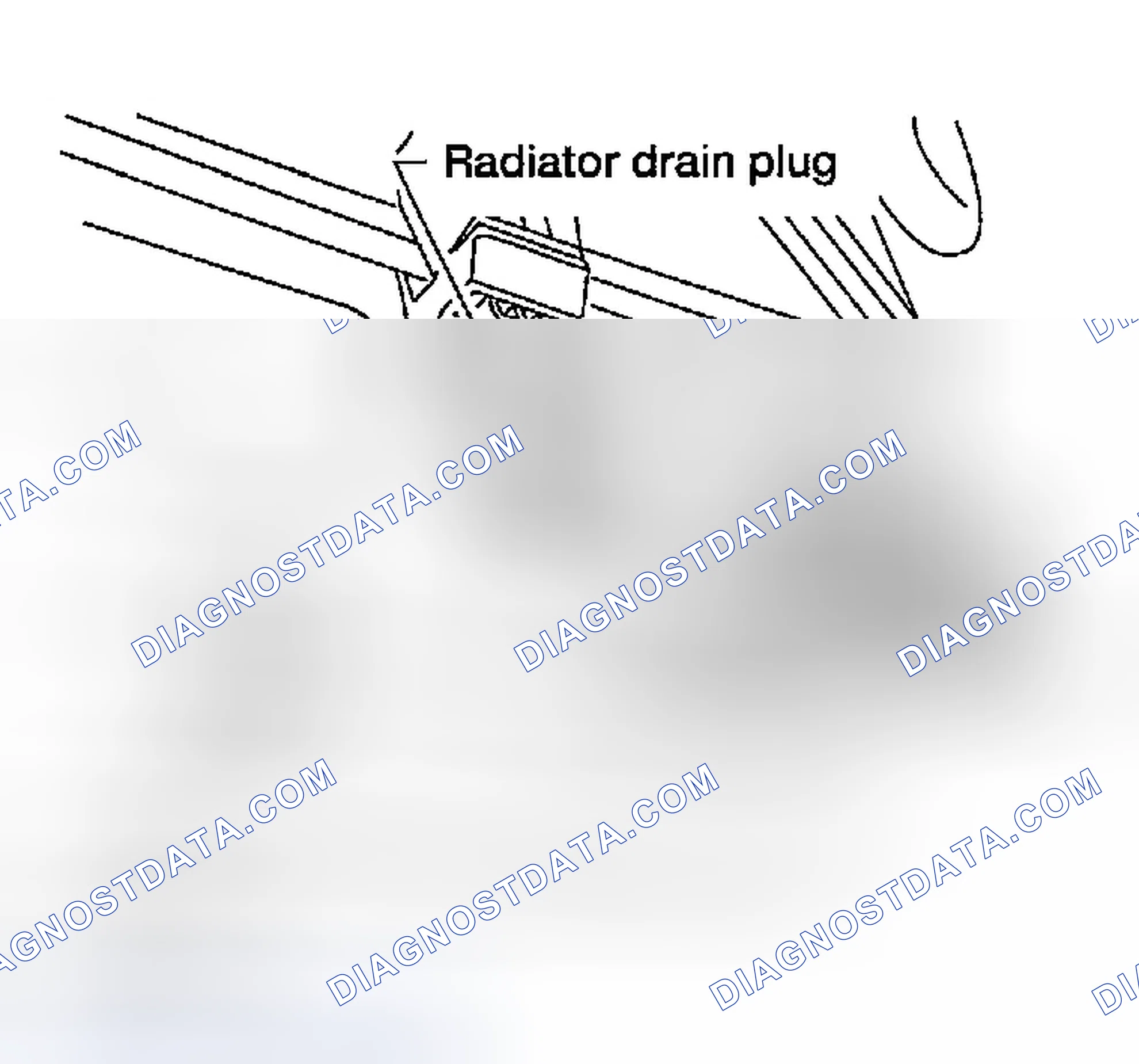Scheme 59: Draining Engine Coolant