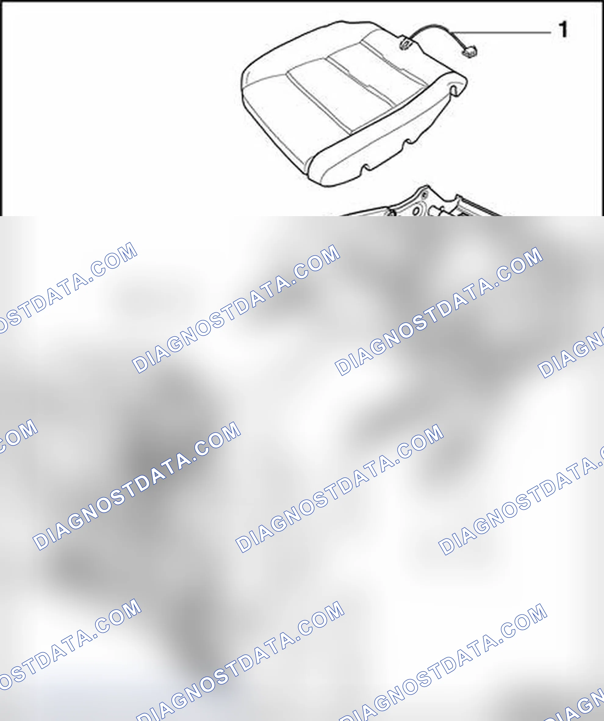 Scheme 280: Seat wiring assignment