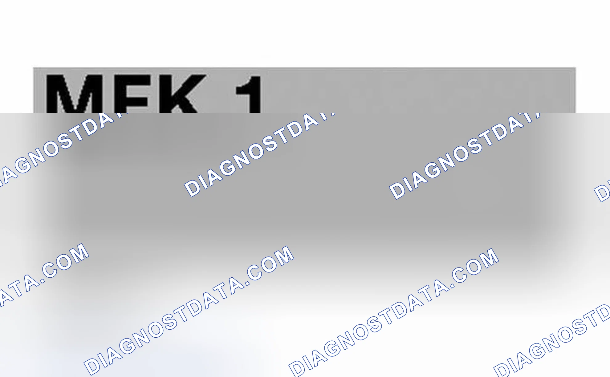 Scheme 543: Identifying Test Connections (MFK1)
