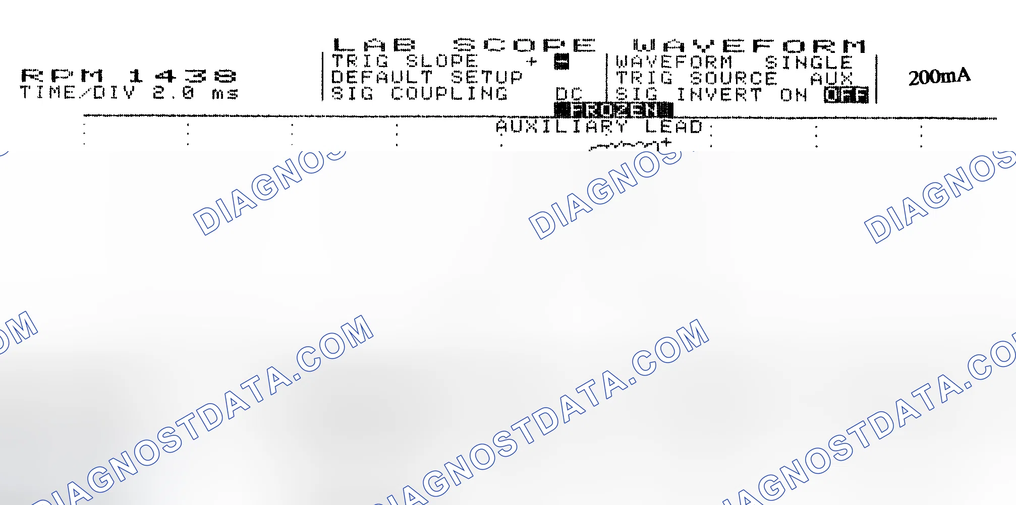 Scheme 15: Single Injector w/Normal Current Flow - Current Pattern