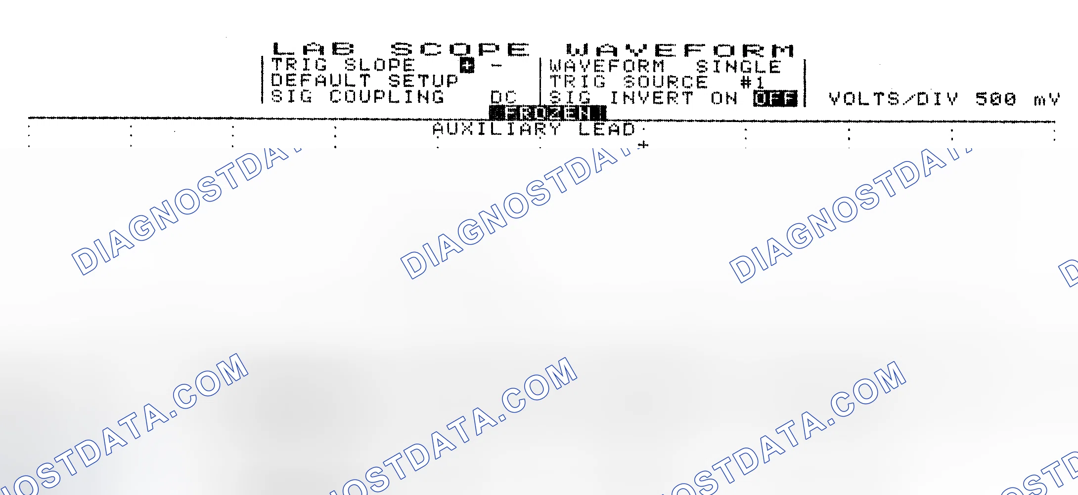 Scheme 10: Single Injector w/Excessive Current Flow - Current Pattern