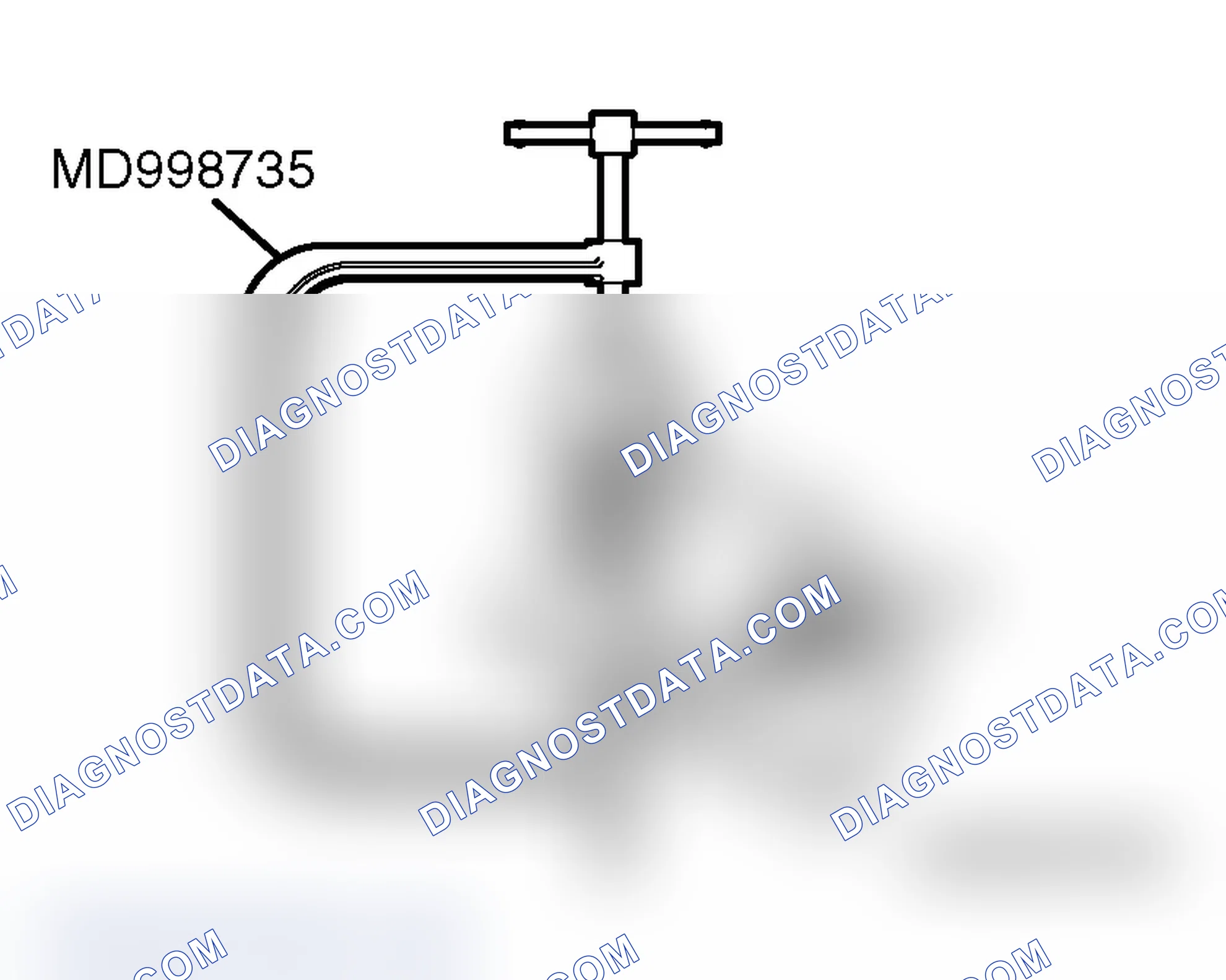 Scheme 819: << B >> RETAINER LOCK REMOVAL