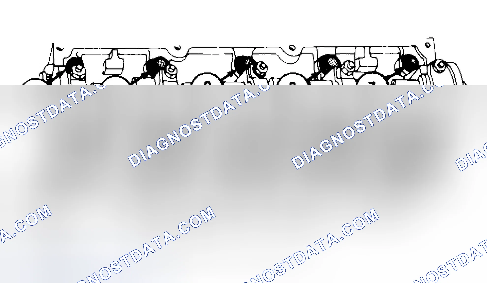 Scheme 7: Typical Cylinder Head Tightening or Loosening Sequence