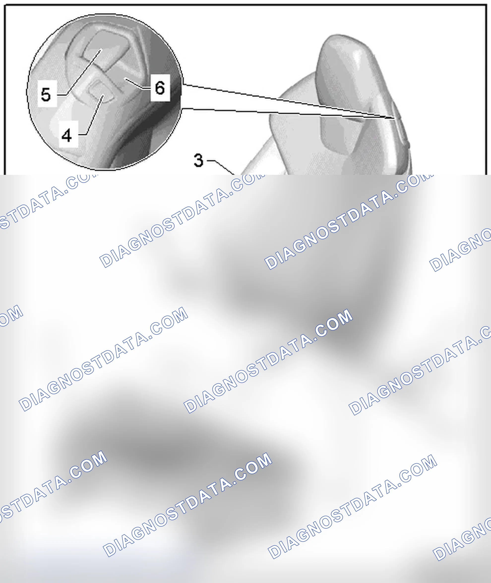Scheme 104: FRONT BACKREST OVERVIEW