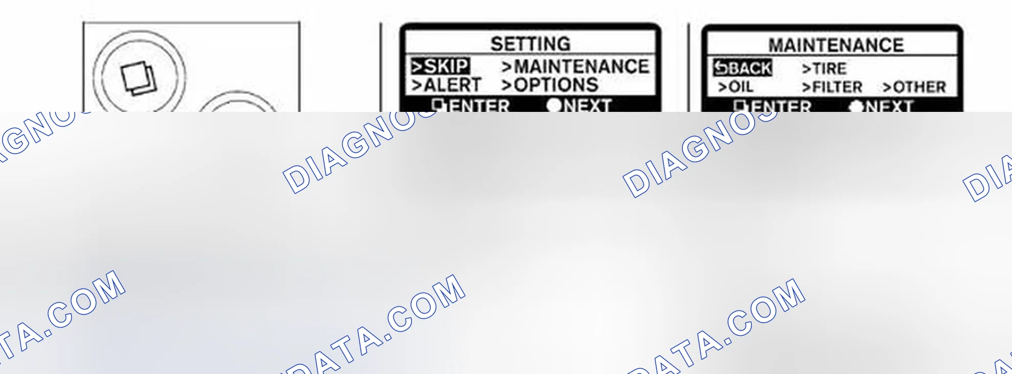 Scheme 15: MAINTENANCE REMINDER DISPLAY RESET - PROCEDURE 11