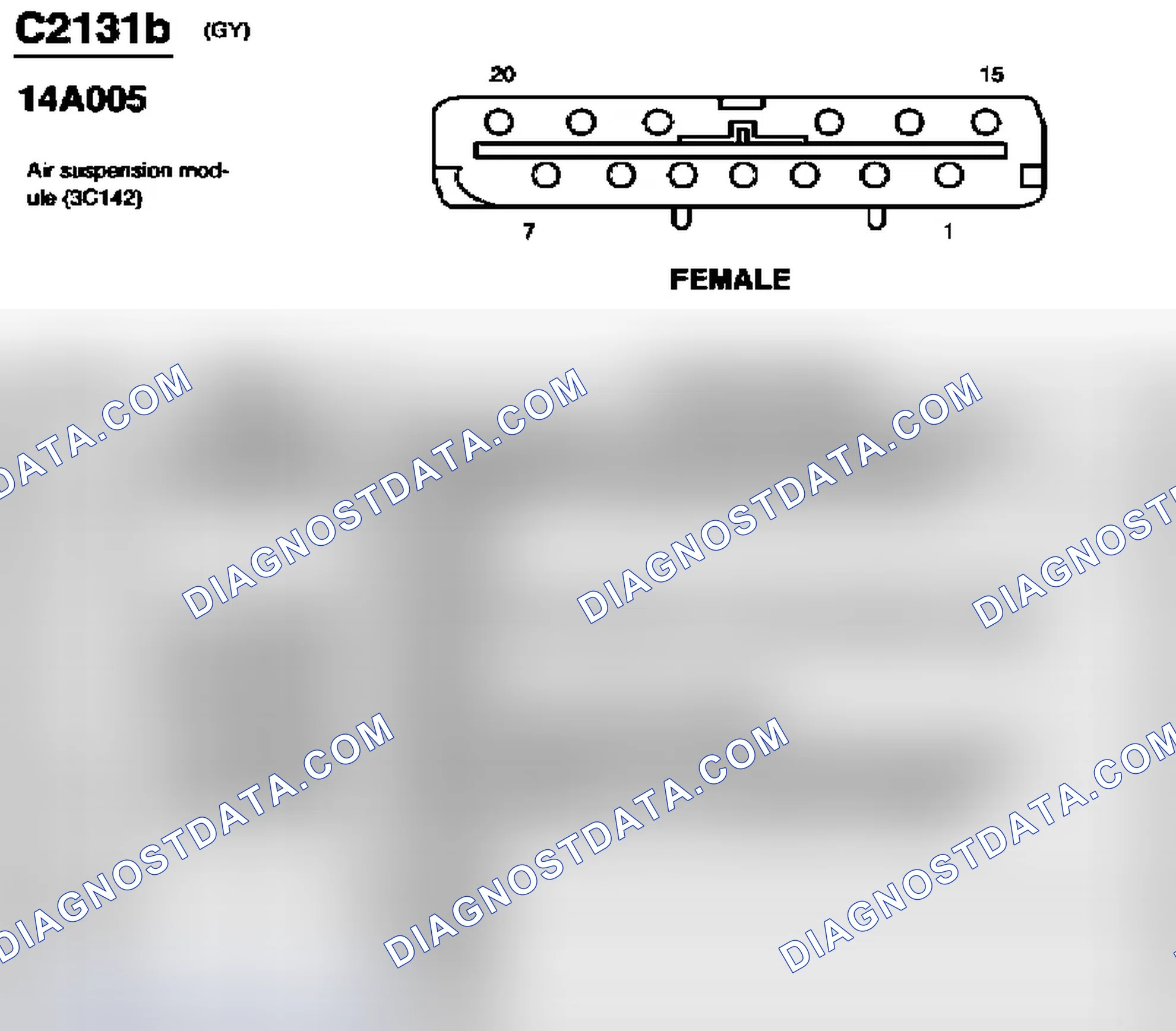 Scheme 325: Identifying Connectors C2131b, C2135 & C2145a
