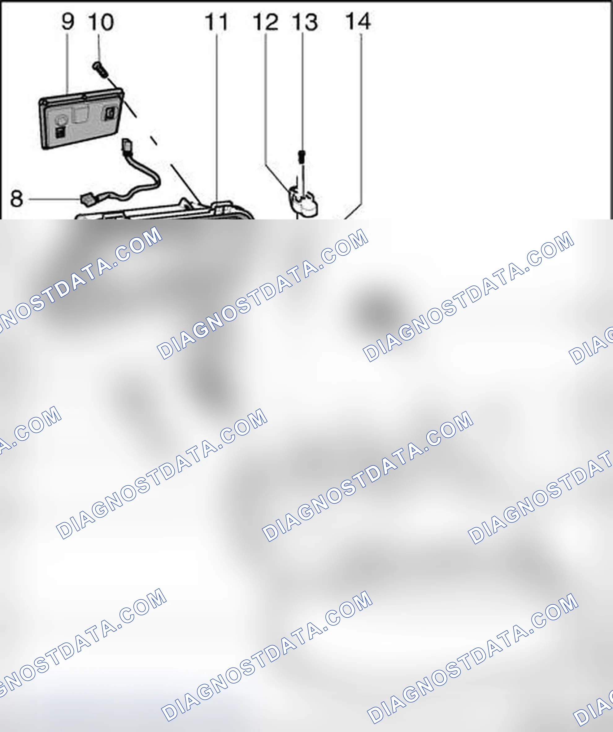 Scheme 219: Headlamps with High Intensity Gas Discharge (HID) "Bi-Xenon" Lamps, assembly
