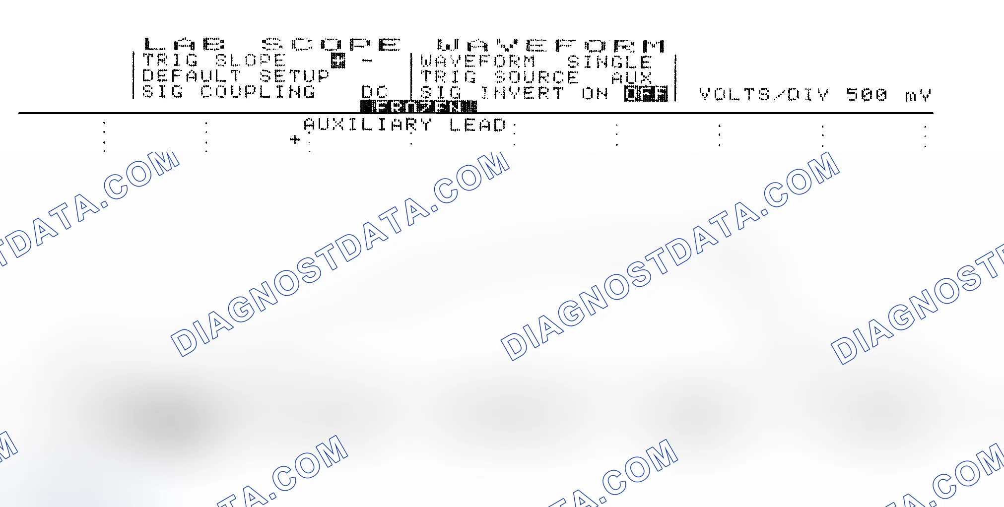 Scheme 14: Single Injector w/Excessive Current Flow - Current Pattern