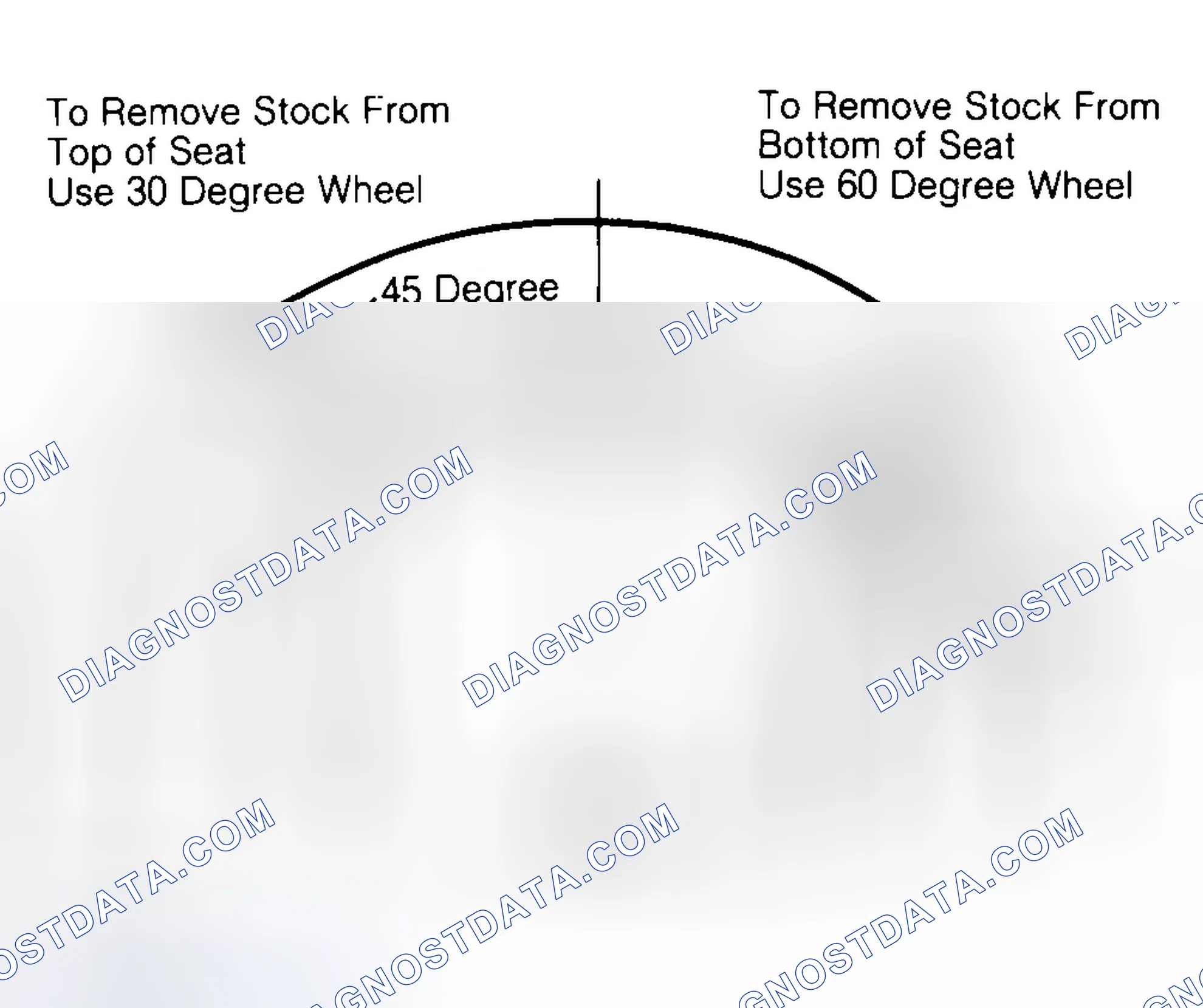 Scheme 19: Adjusting Valve Seat Width