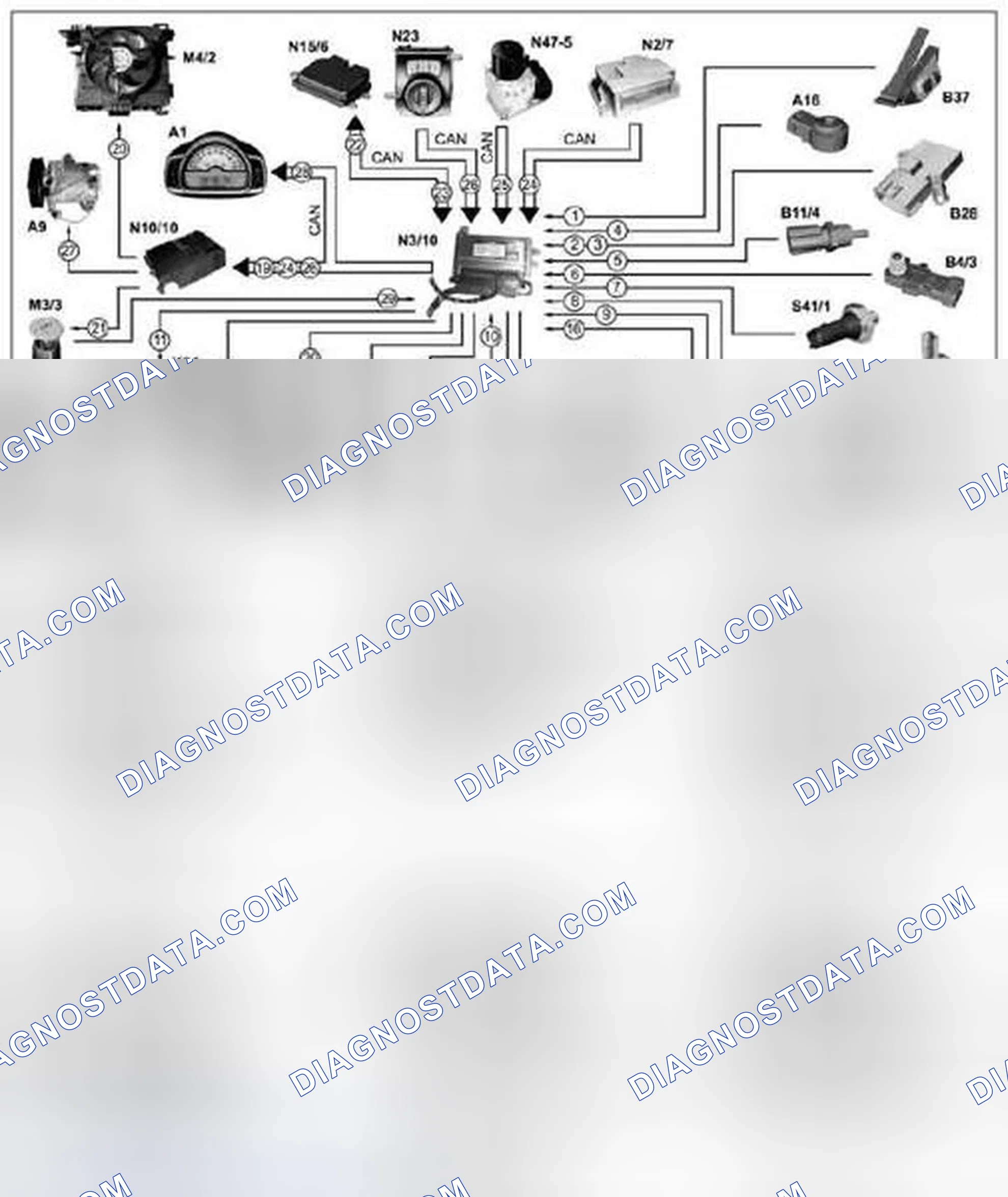 Scheme 41: ME-SFI driving mode, function - GF07.61-P-2005MCU