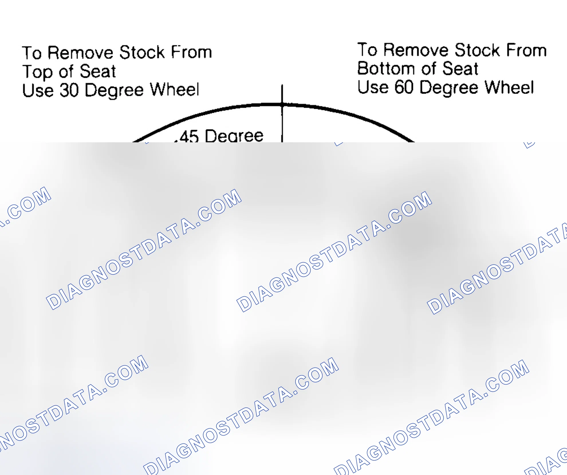 Scheme 19: Adjusting Valve Seat Width