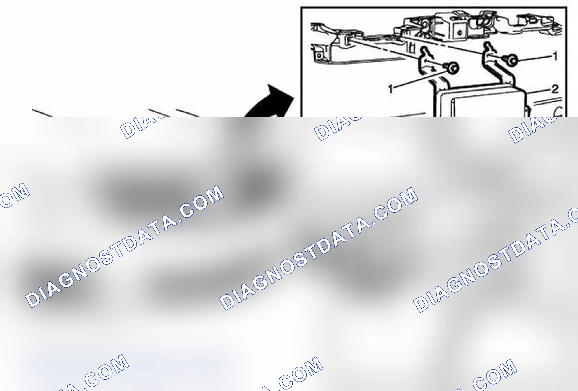 Scheme 12: Forward Range Radar Module Replacement