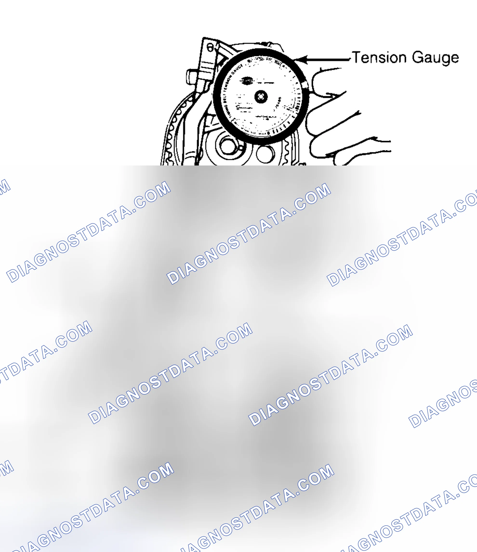 Scheme 3: Adjusting Typical Timing Belt Tension