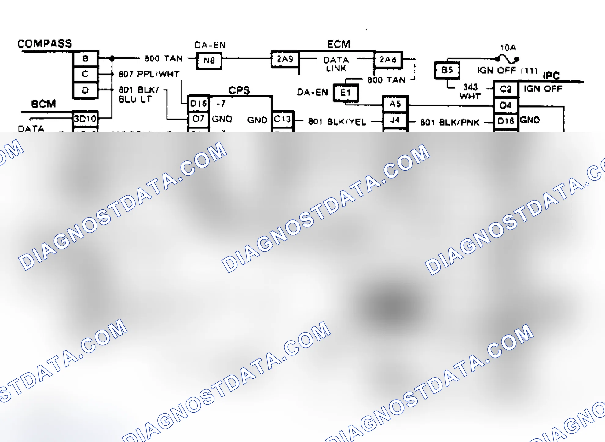 Scheme 154: Code B337, Wiring Diagram (Toronado) Loss Of HVAC Programmer Data