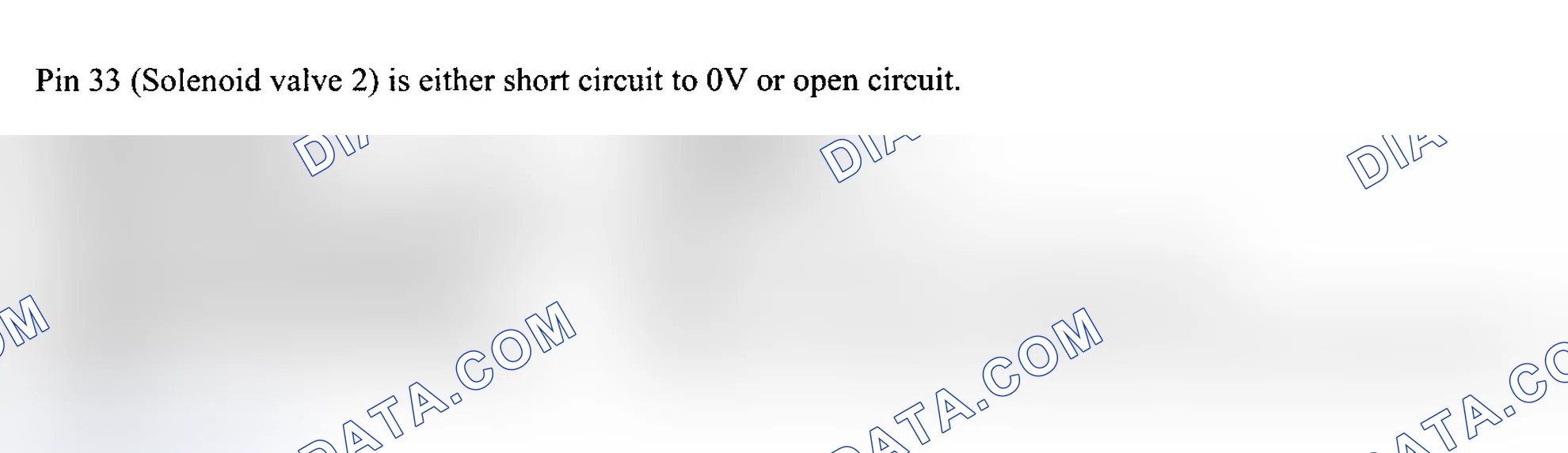 Scheme 89: FAULT CODE 27: SOLENOID VALVE 2 (LINE SHORT CIRCUIT GROUND, OR OPEN CIRCUIT)/SHIFT SOLENOID (MV2) OP
