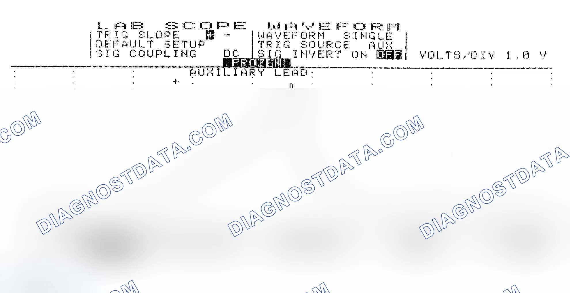 Scheme 19: Single Injector w/Excessive Current Flow - Current Pattern