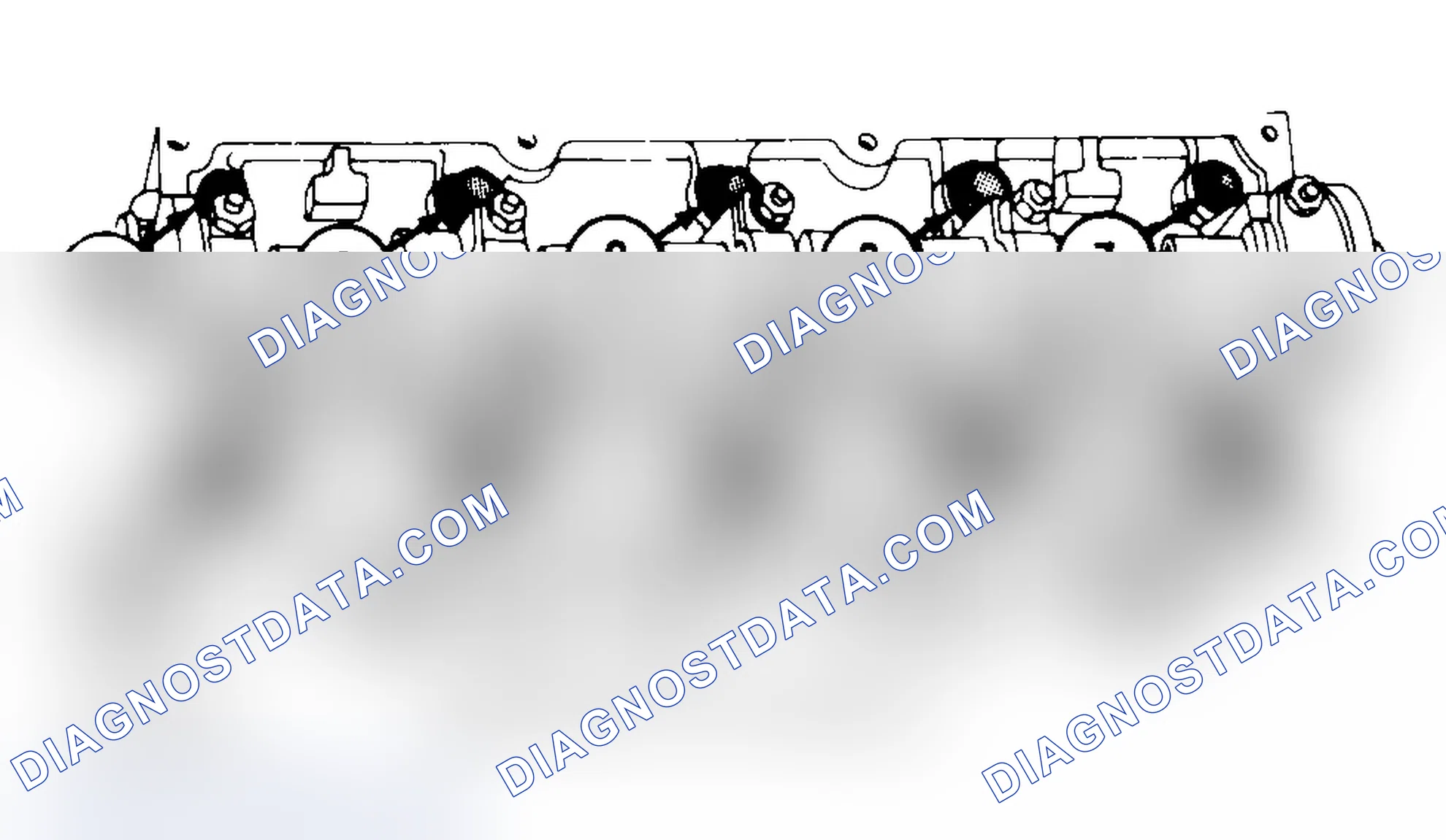 Scheme 3: Typical Cylinder Head Tightening or Loosening Sequence