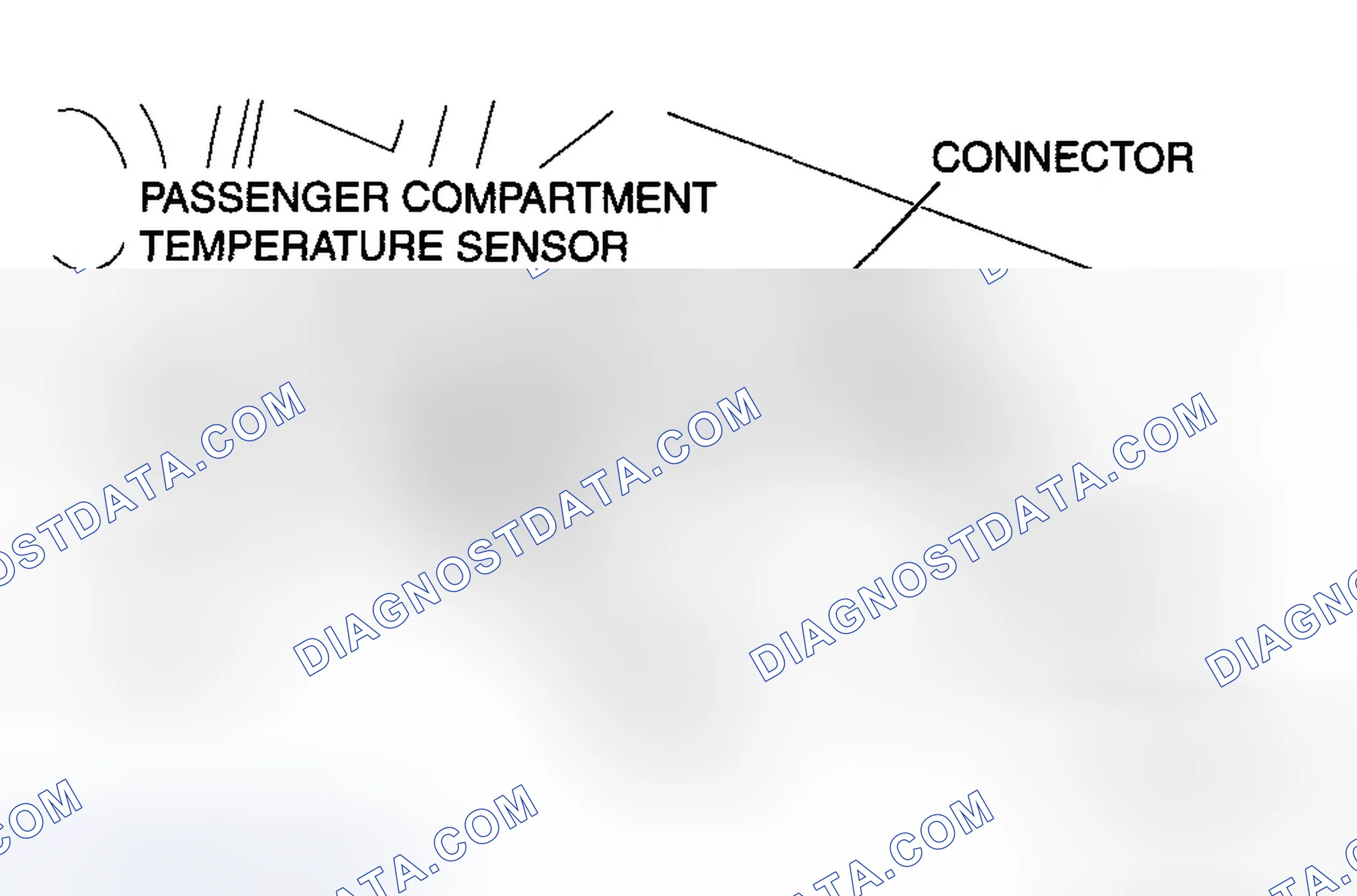 Scheme 102: PASSENGER COMPARTMENT TEMPERATURE SENSOR REMOVAL/INSTALLATION