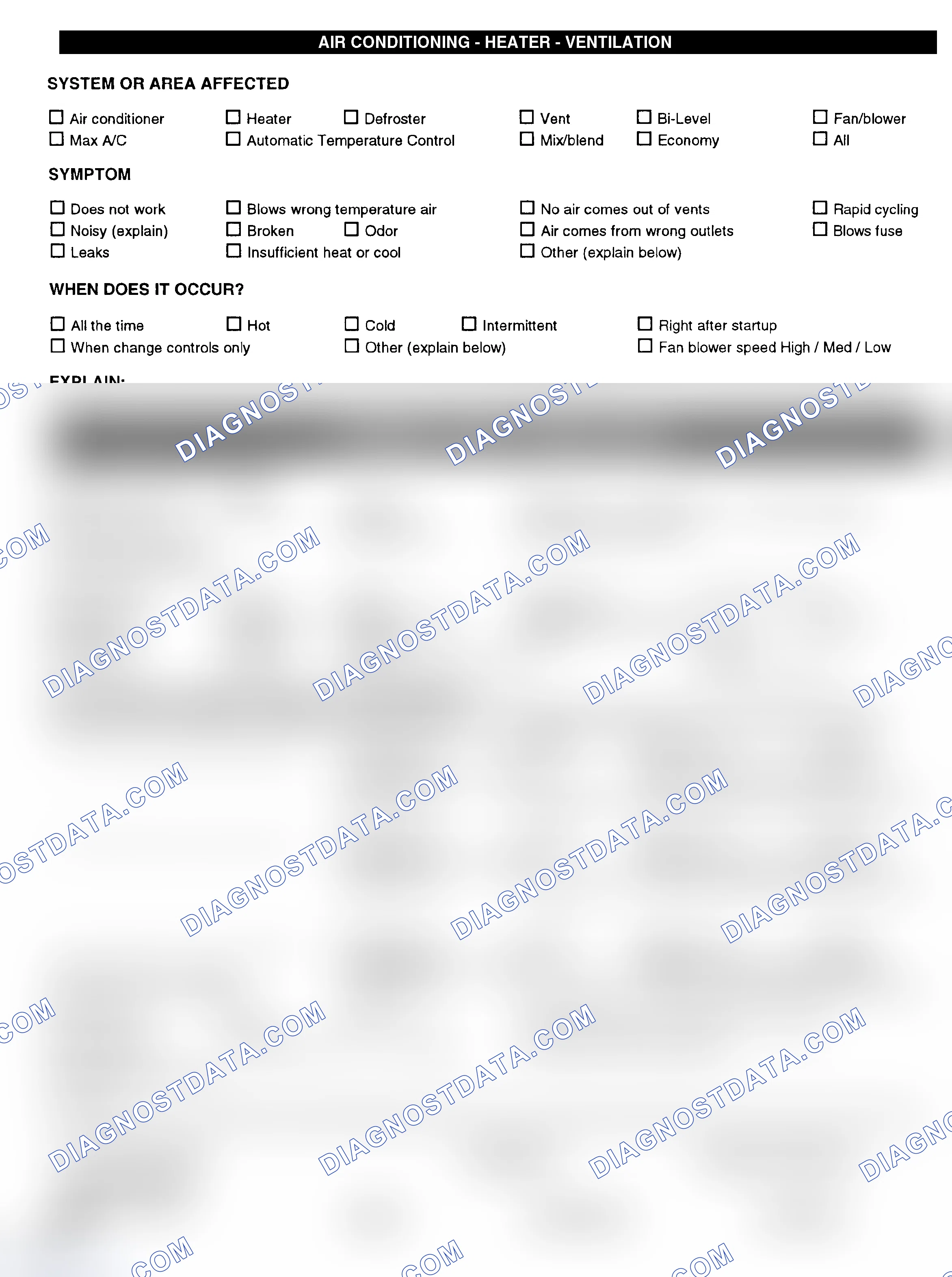Scheme 4: Symptom Check List - Page 3