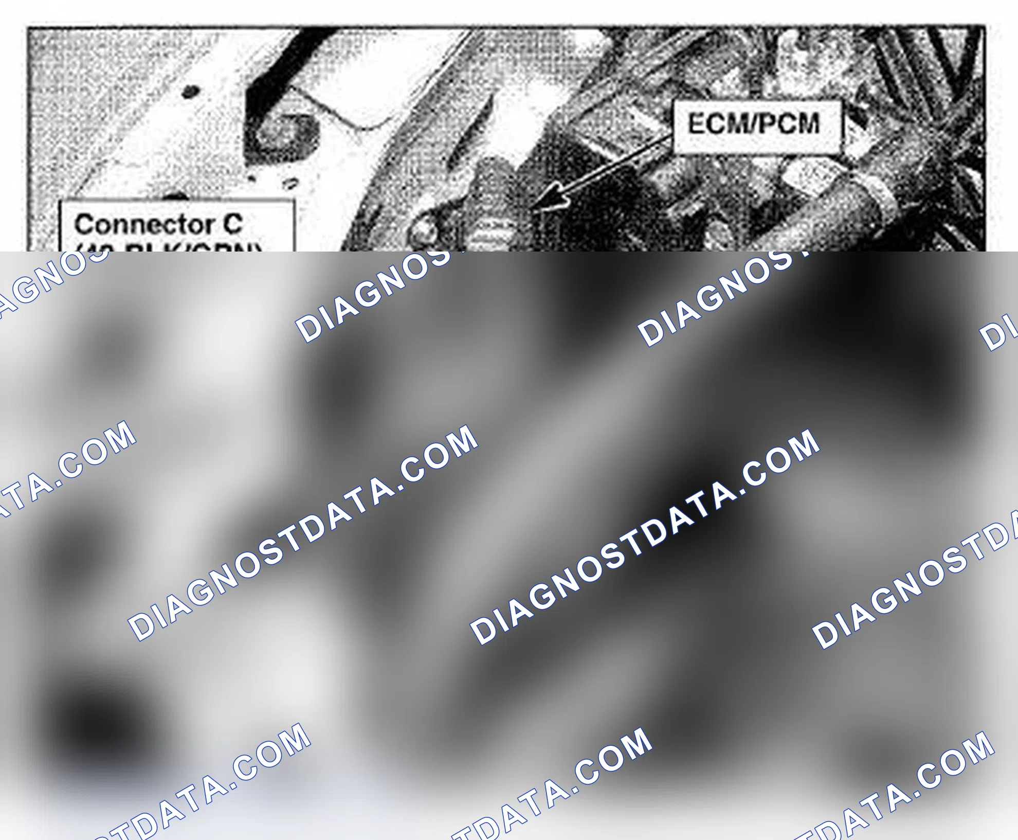 Scheme 1014: Right Side Of Engine Compartment Component Location (Photo 5)