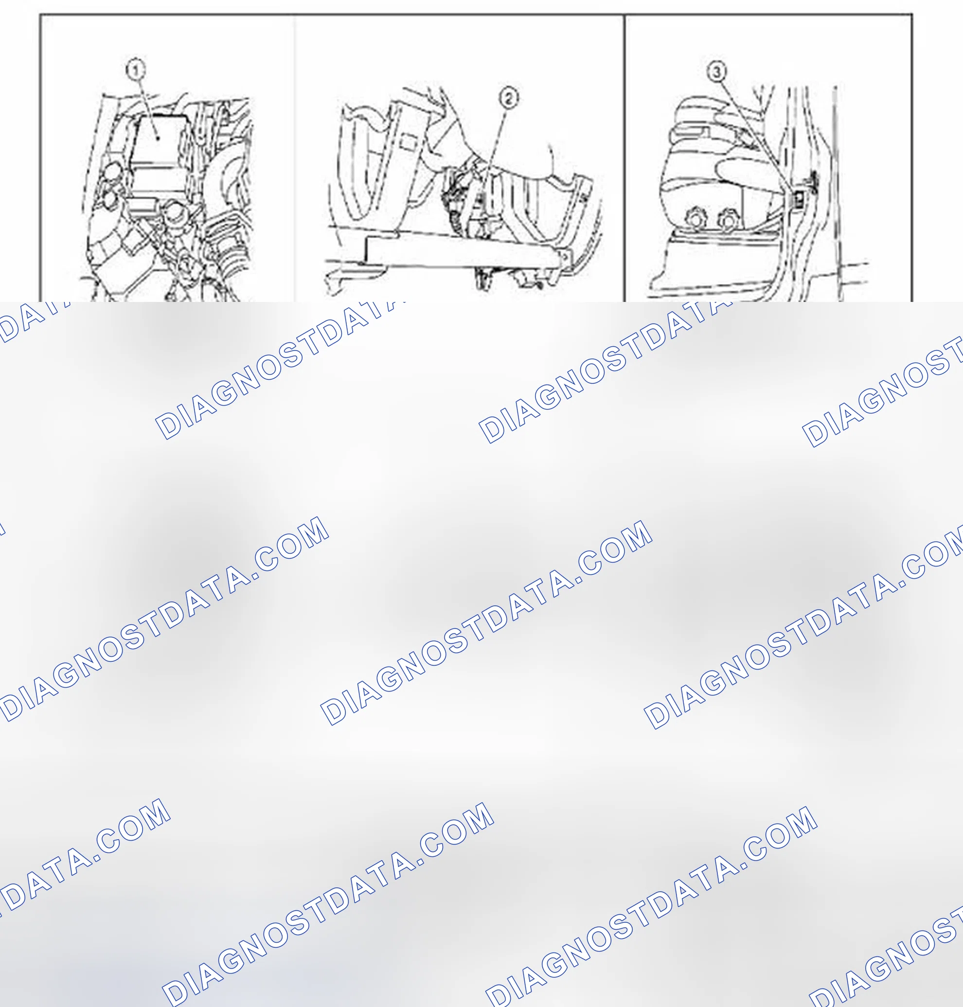 Scheme 16: Auto Light System: Component Parts Location