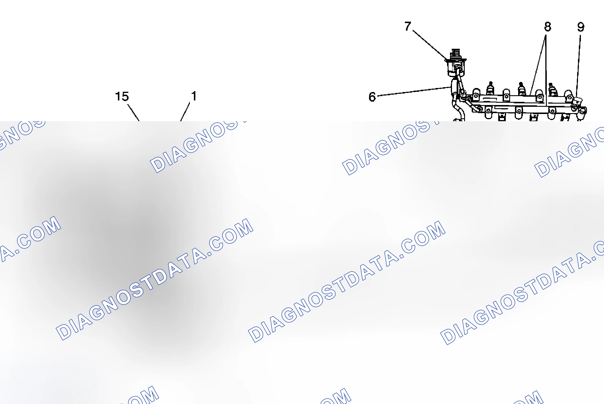Scheme 3: Fuel Hose/Pipes Routing Diagram (w/LLT)