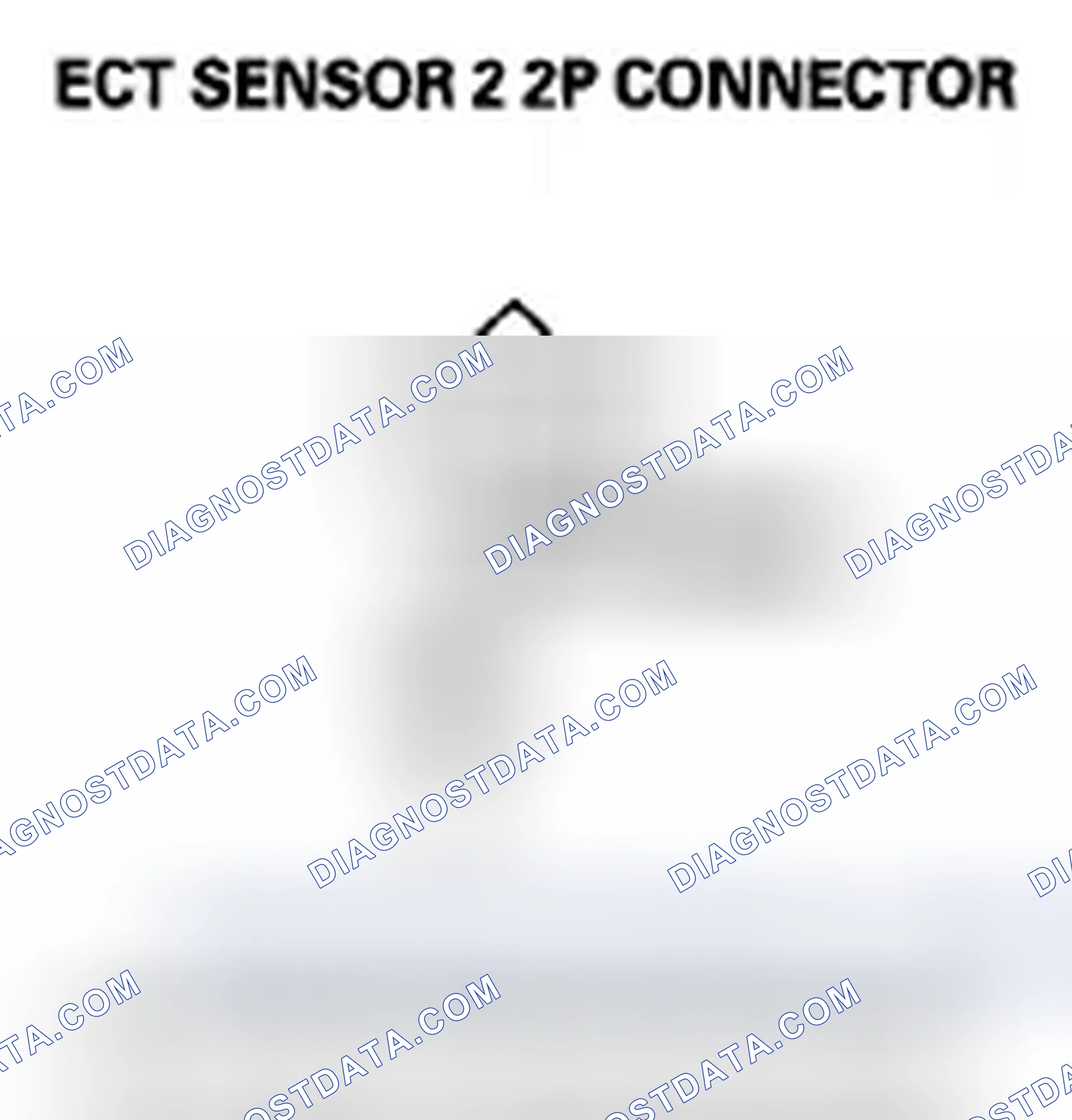 Scheme 494: DTC P2184: ECT Sensor 2 Circuit Low Voltage