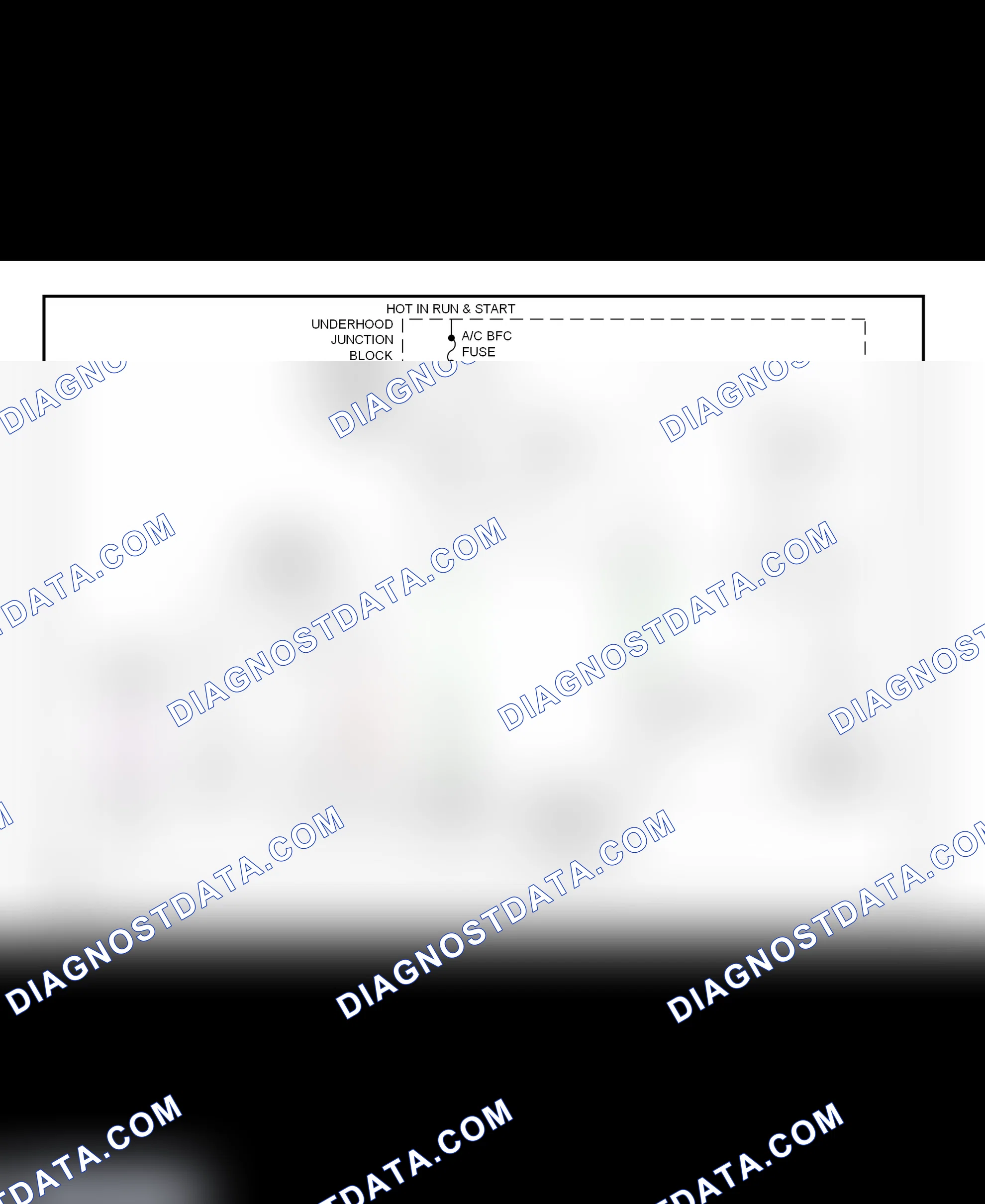 Scheme 36: A/C Compressor Clutch Control Circuit Wiring Diagram (2001 Alero & Grand Am 3.4L VIN E Engine)